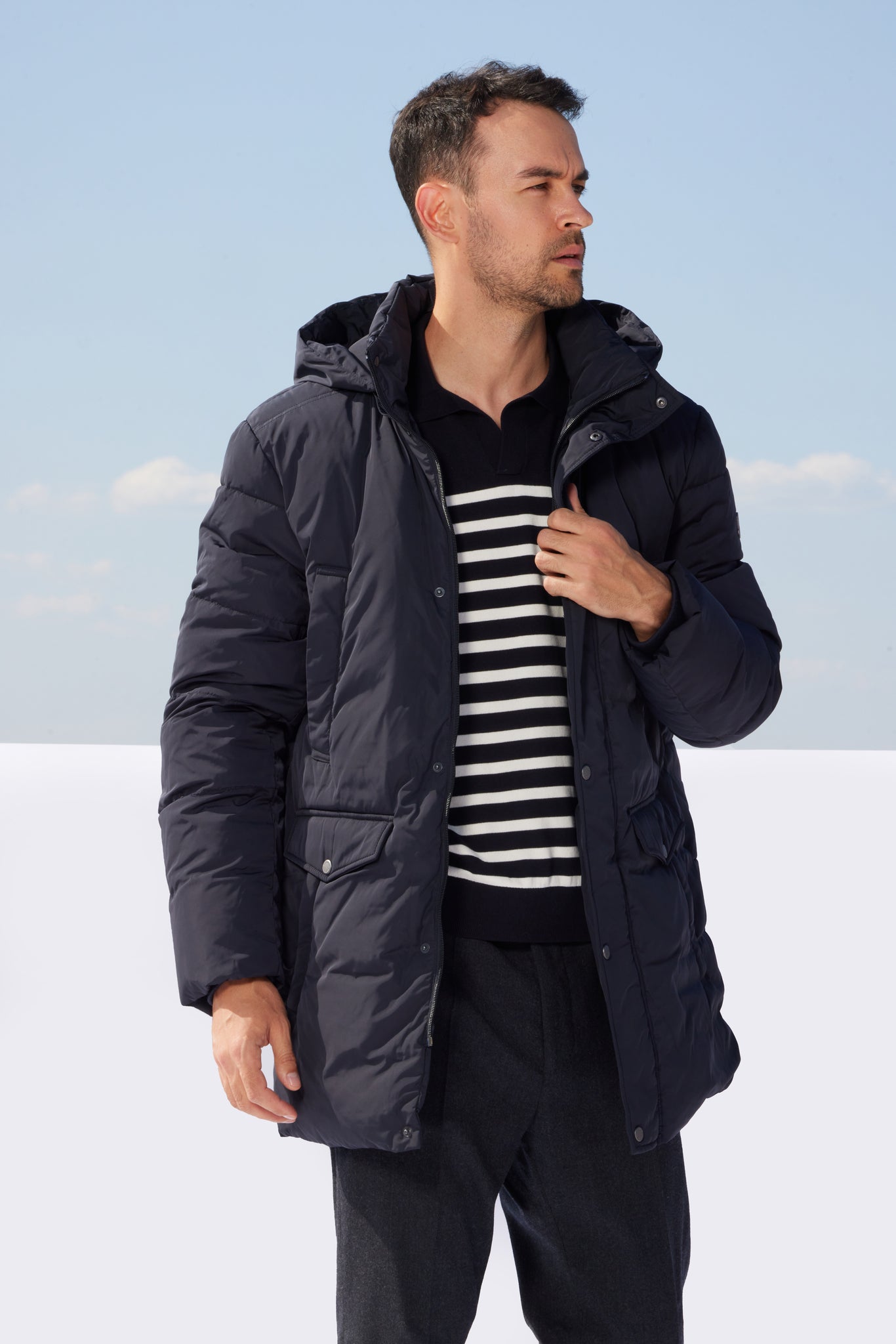 Geaca pentru barbati ARIGO CK dark navy