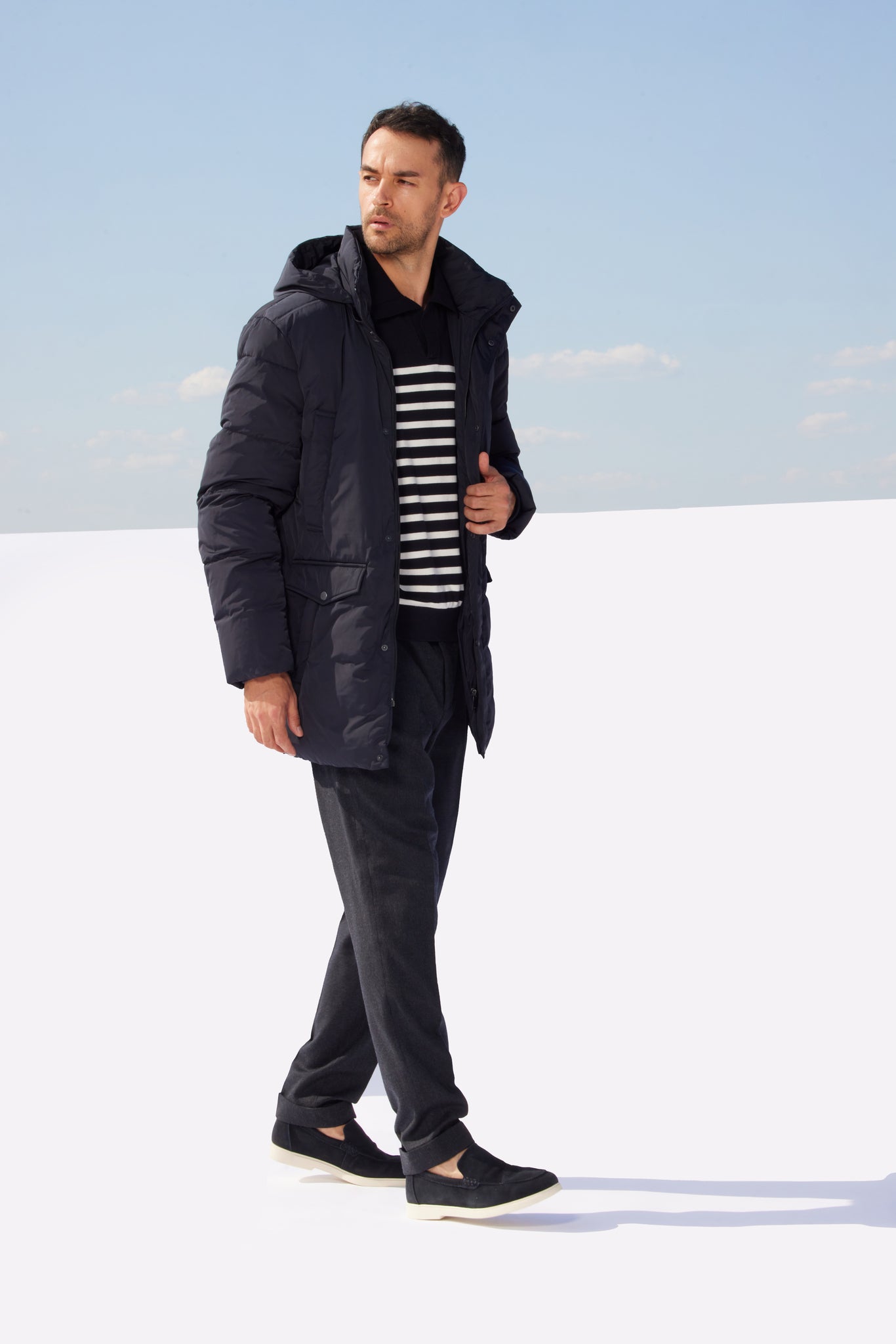 Geaca pentru barbati ARIGO CK dark navy