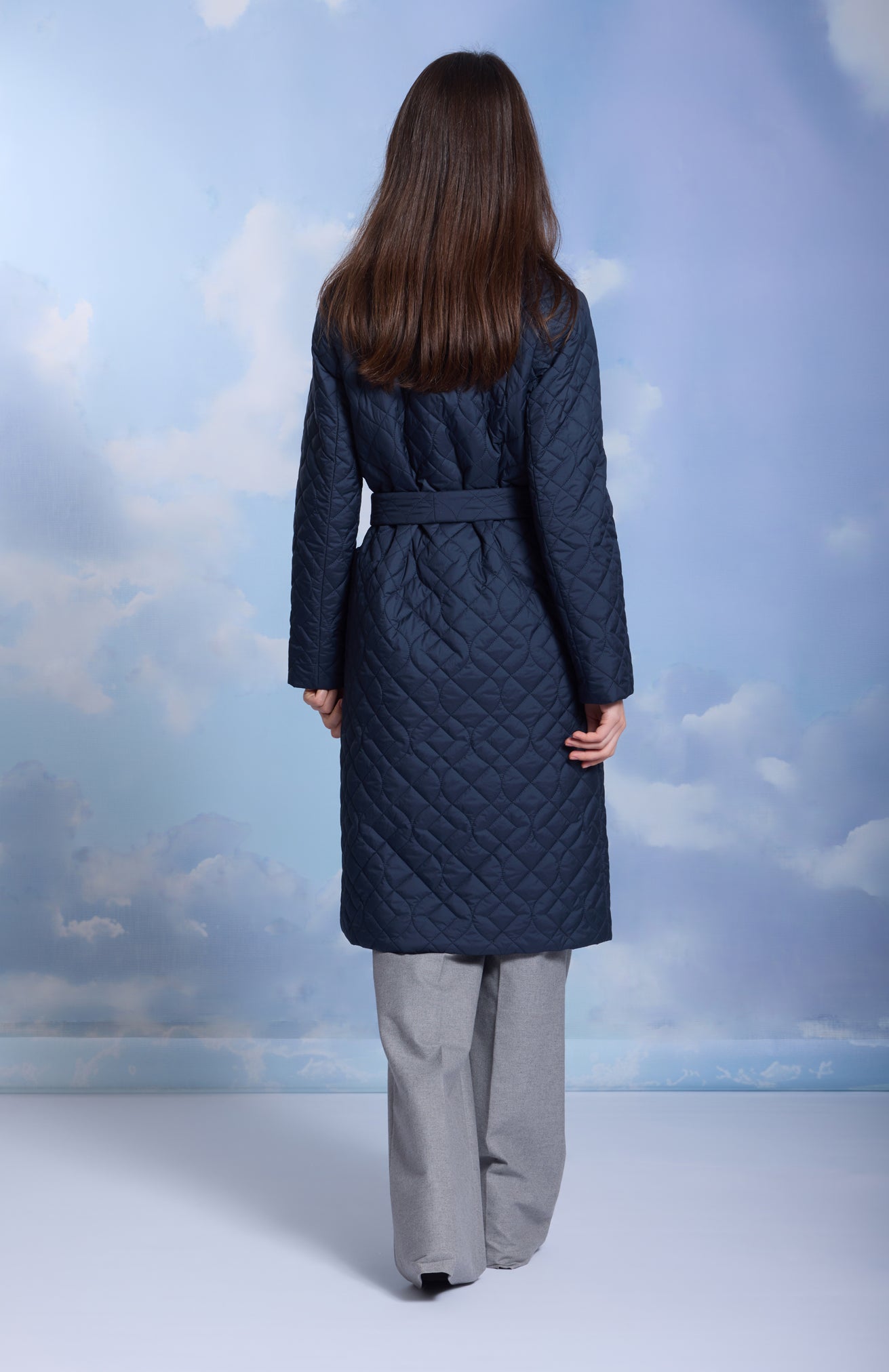 Palton de dame BLUE dark navy