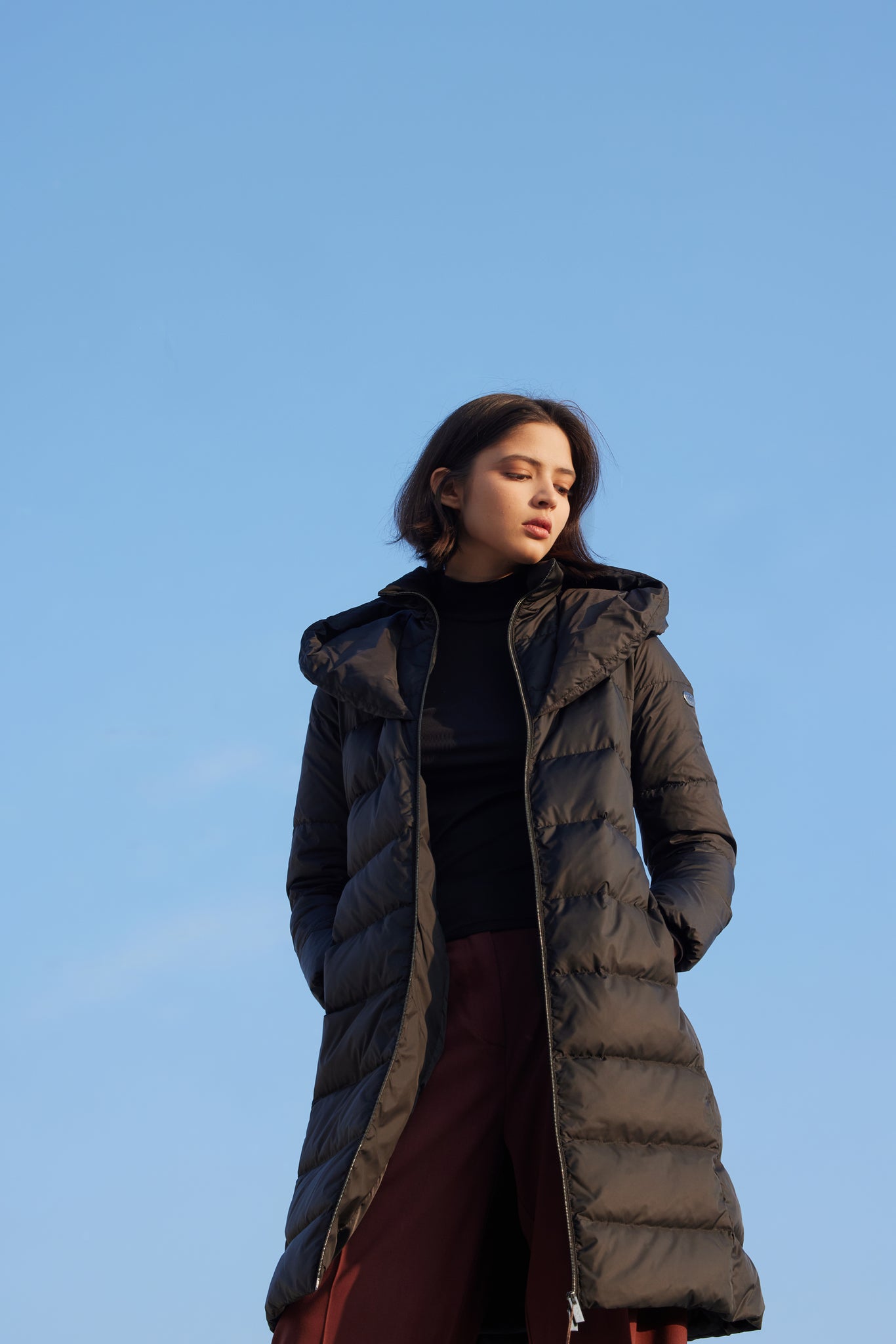 Women's coat YUKI black