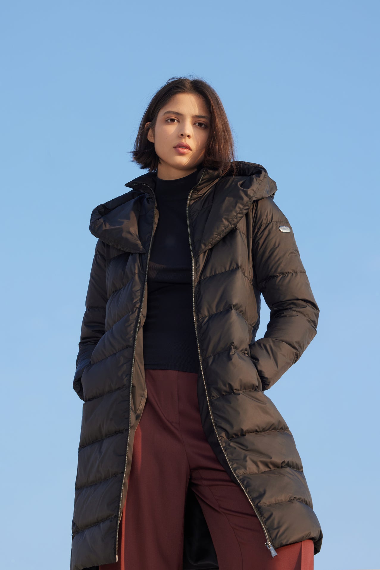 Women's coat YUKI black