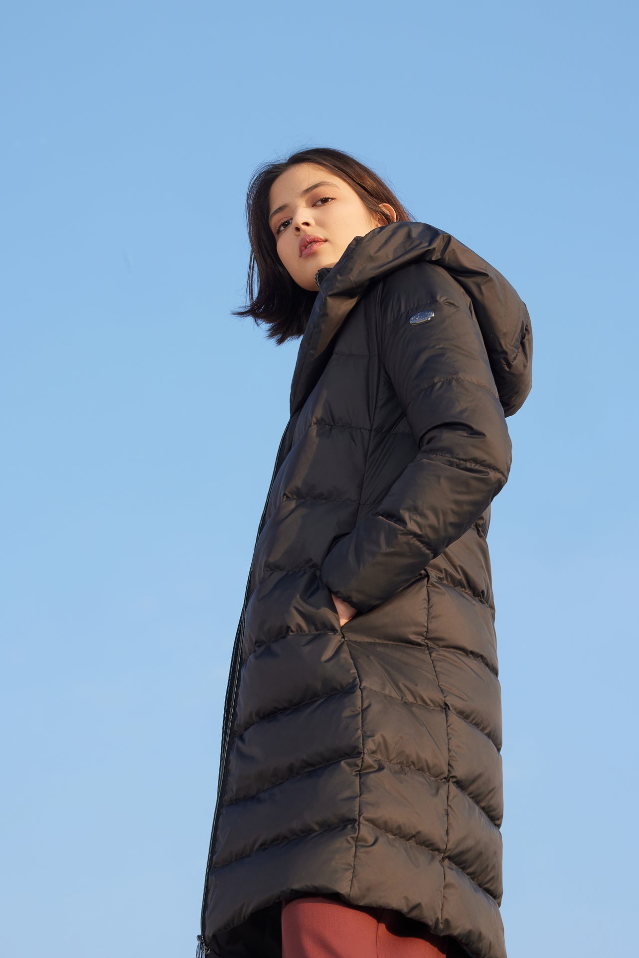 Women's coat YUKI black