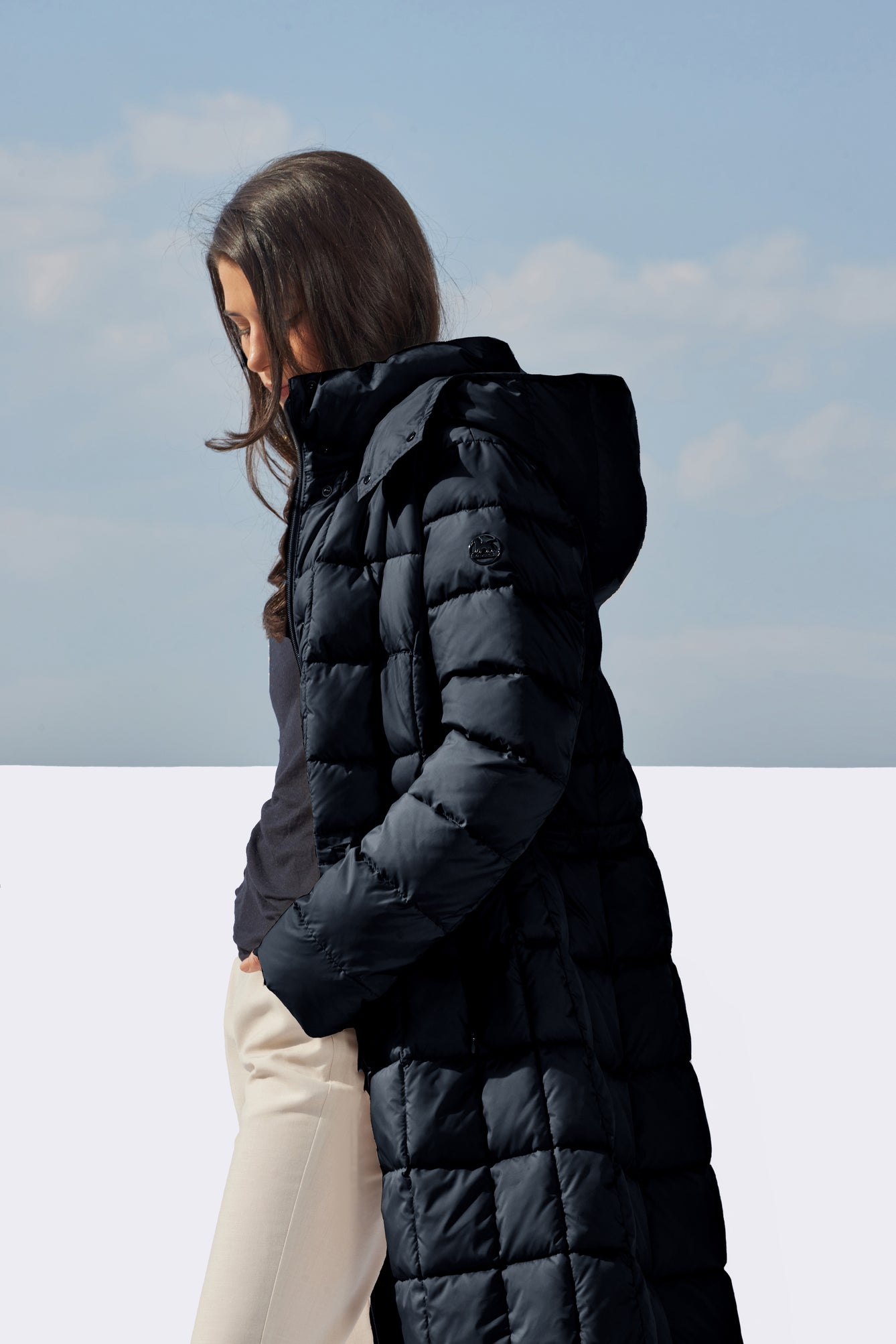 Palton de damă CARLITTA navy