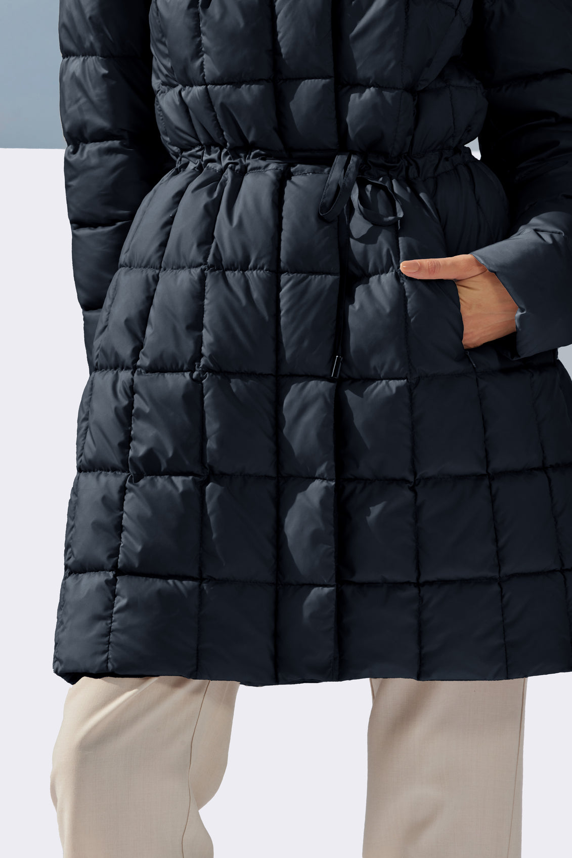 Palton de damă CARLITTA navy