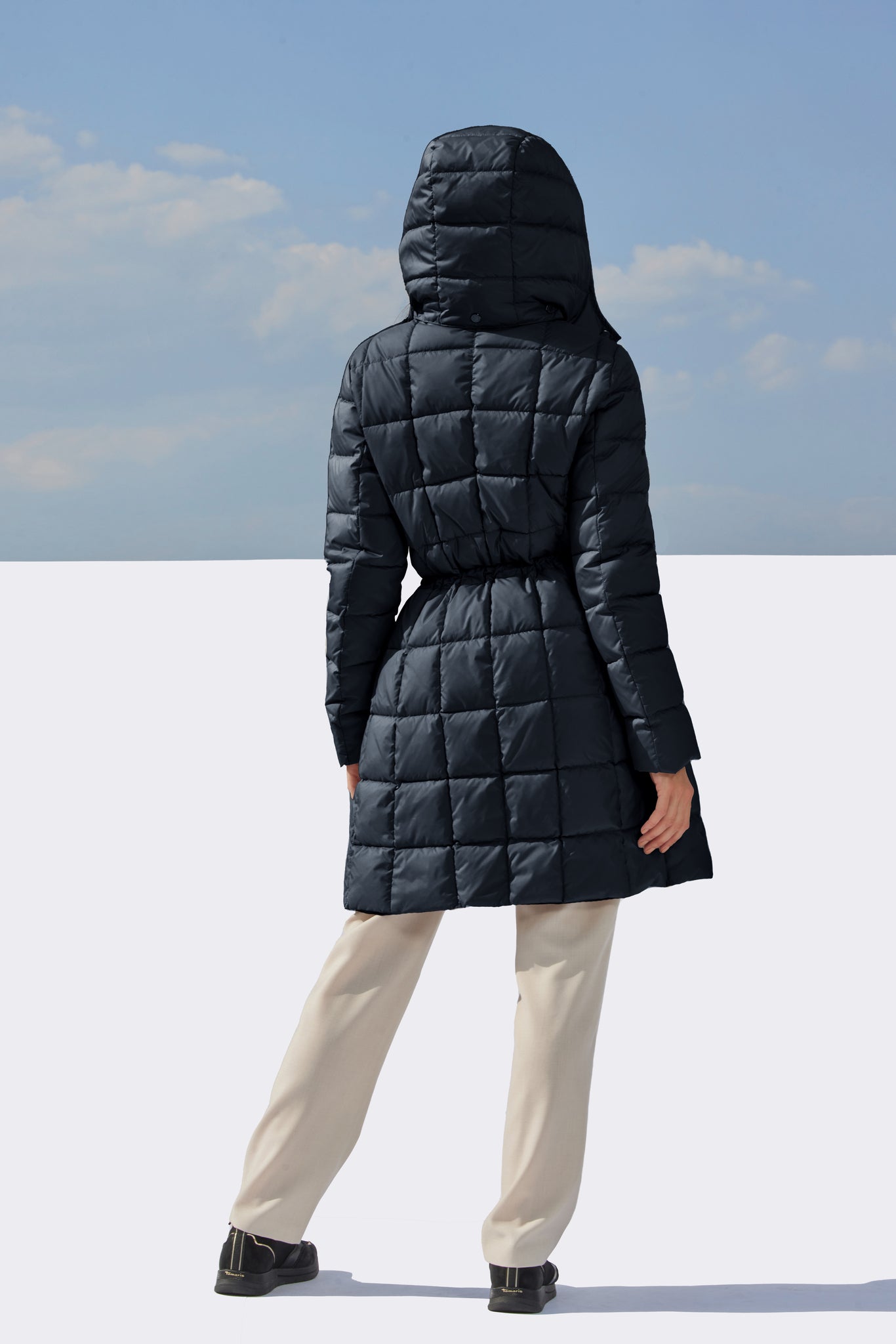 Palton de damă CARLITTA navy