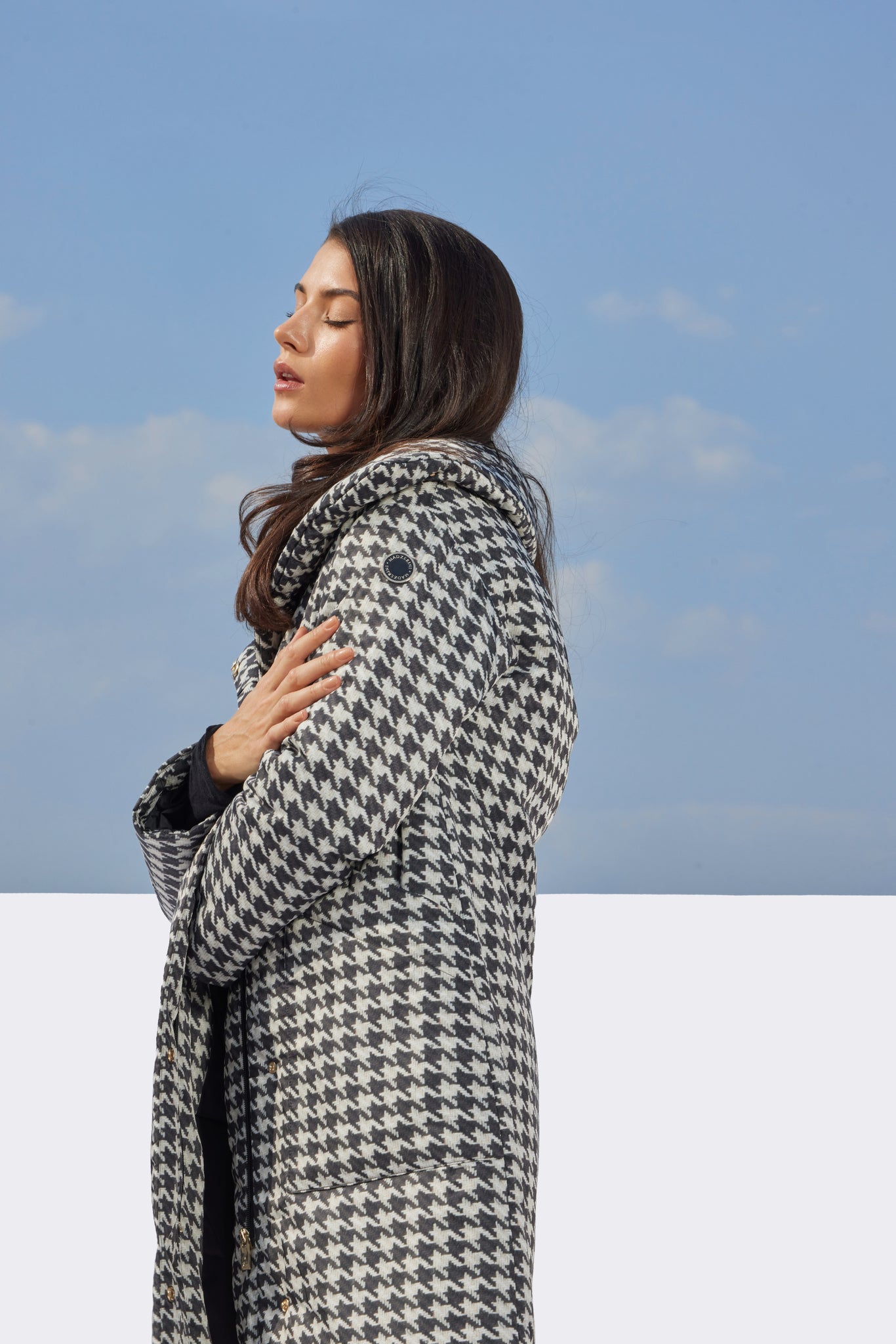 AVRORA print women's coat