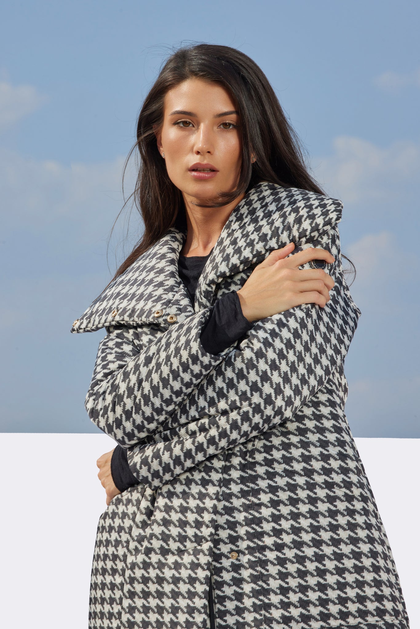AVRORA print women's coat