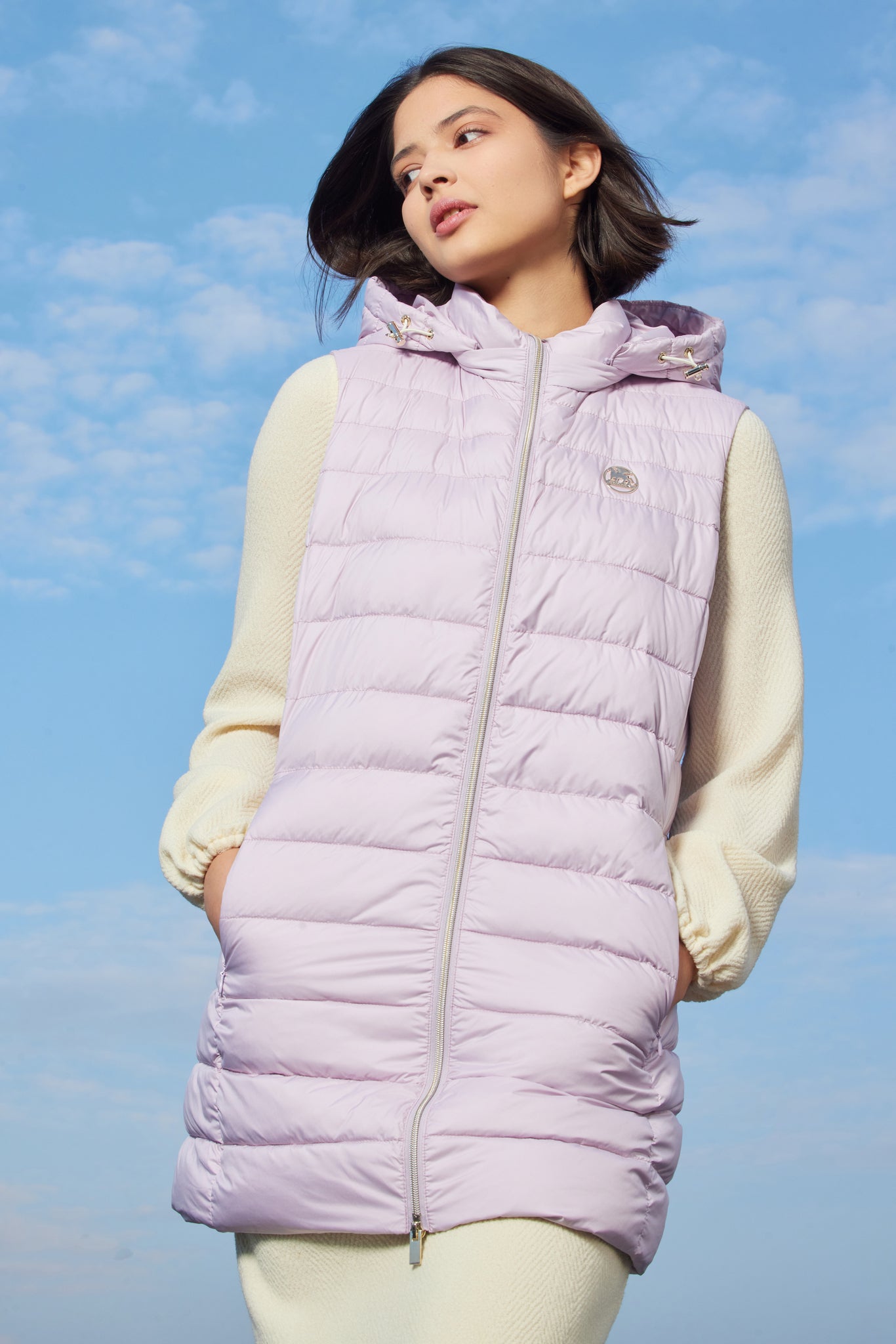 Women's vest VESTA iris