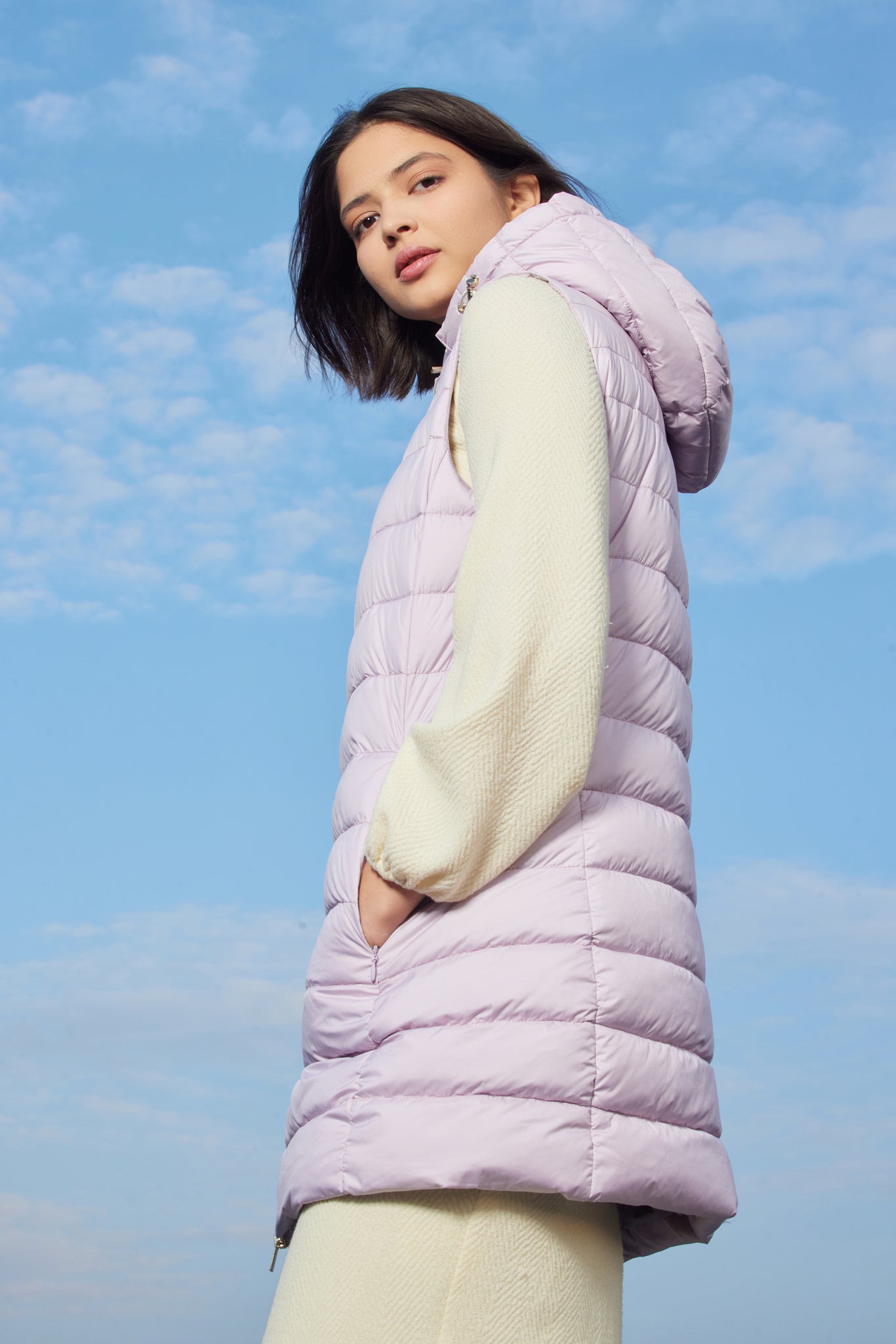 Women's vest VESTA iris