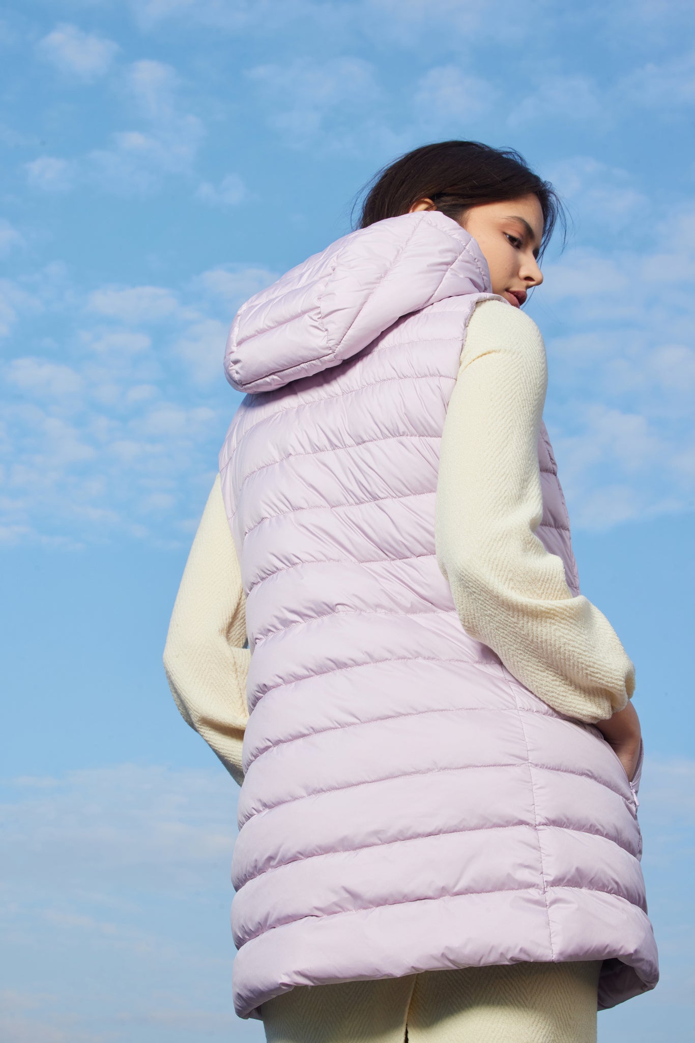 Women's vest VESTA iris