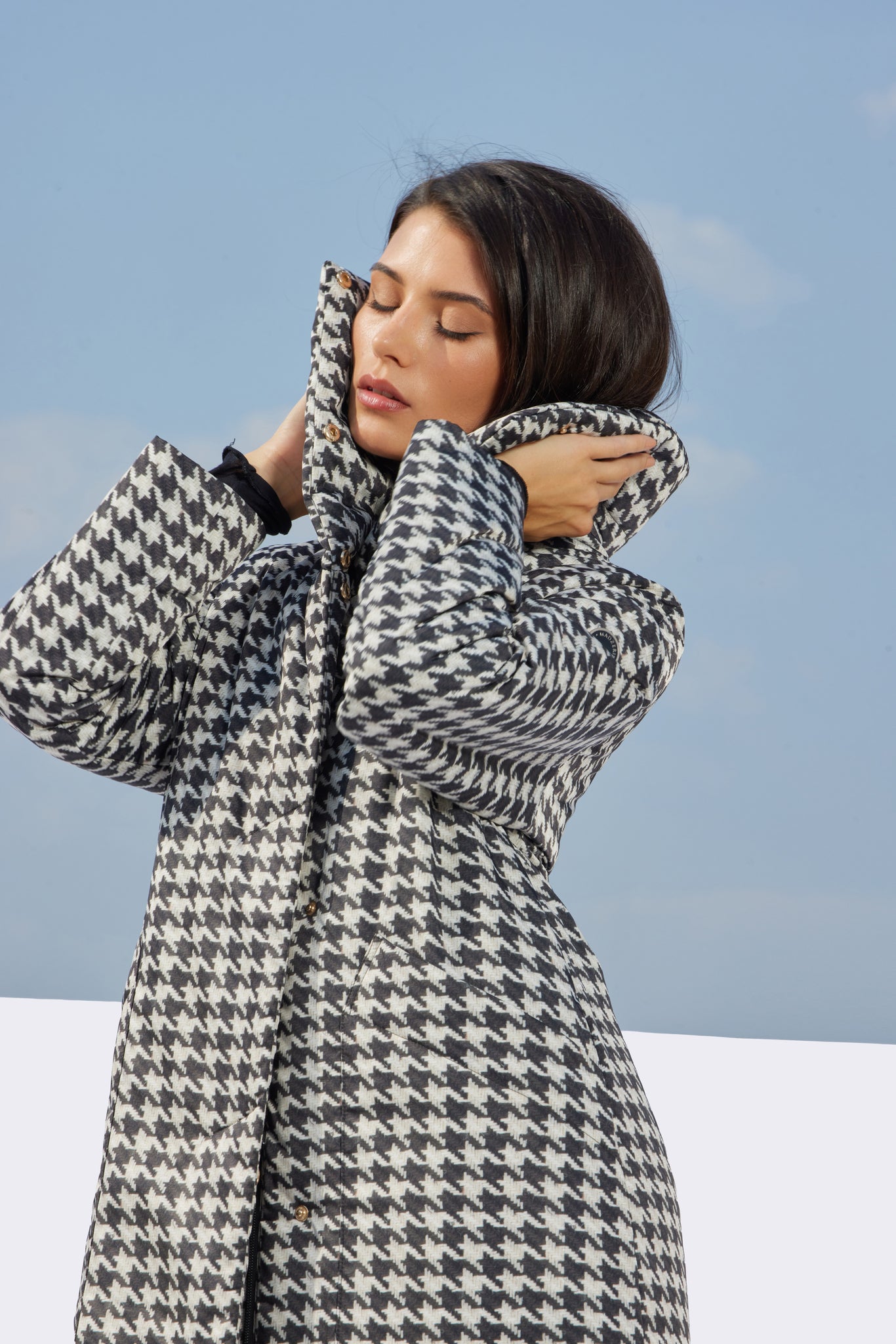 AVRORA print women's coat