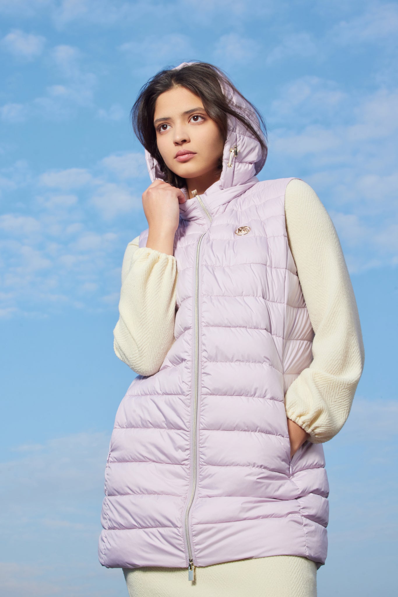 Women's vest VESTA iris