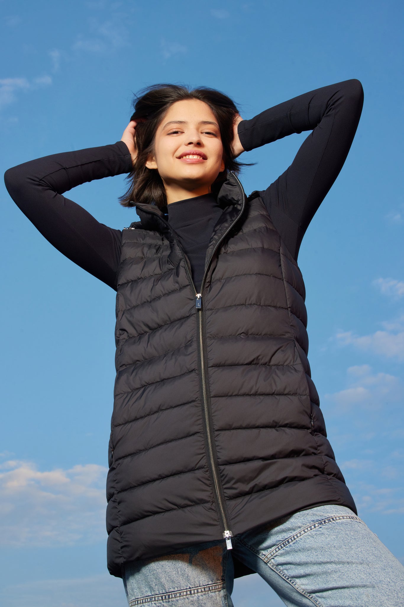 Women's vest VESTA black