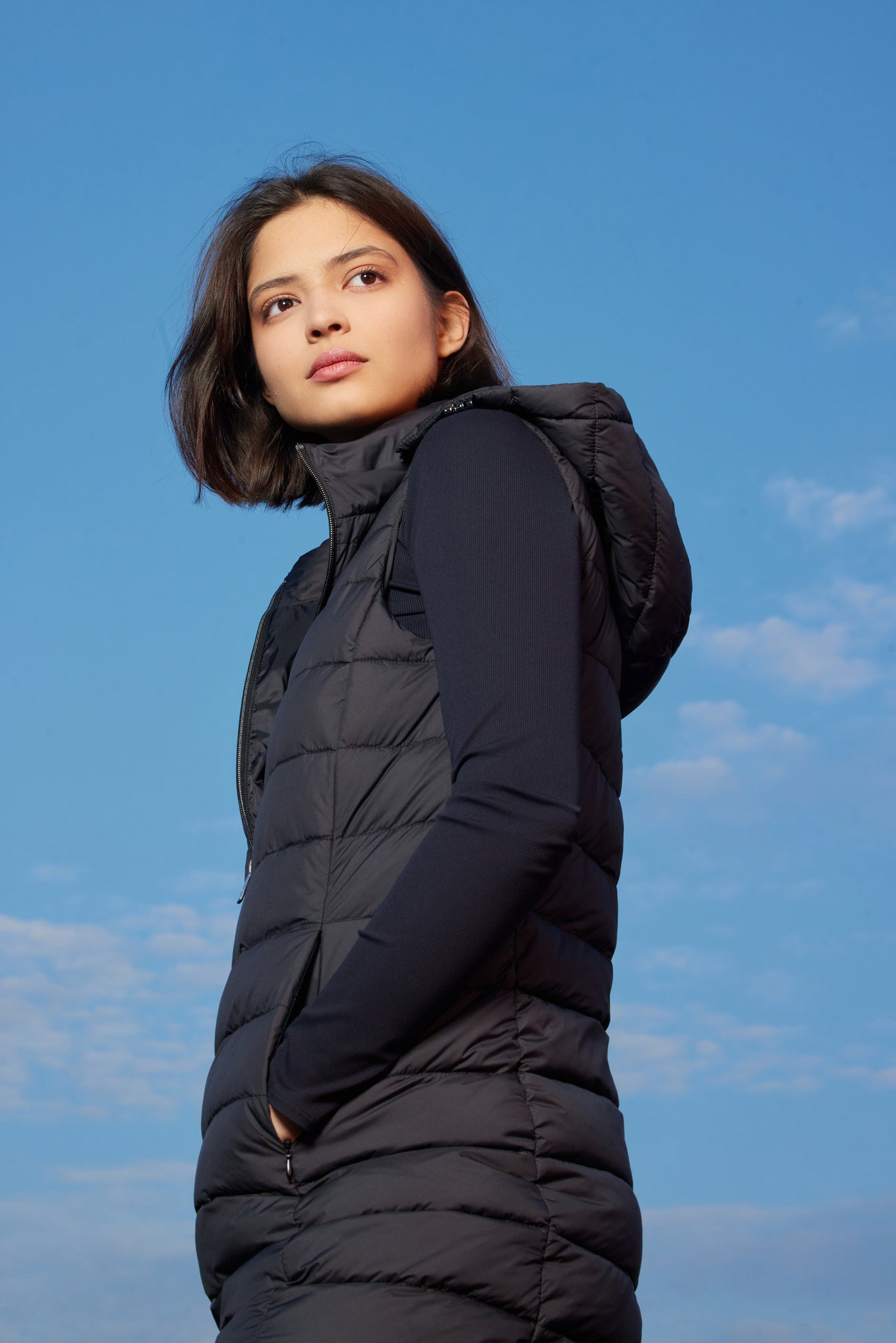 Women's vest VESTA black