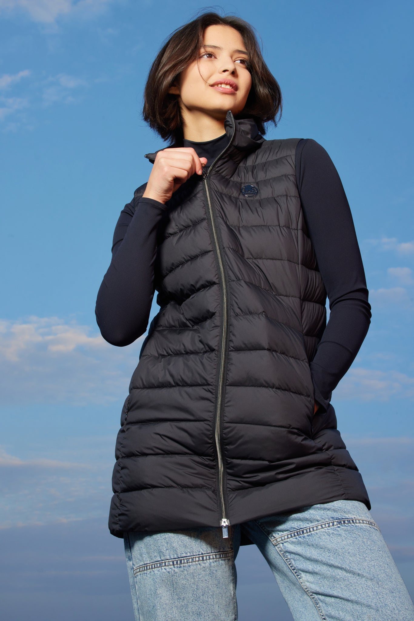 Women's vest VESTA black