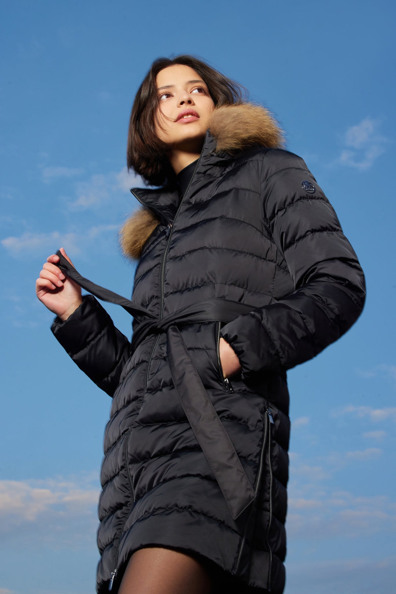Women's coat NILDA black