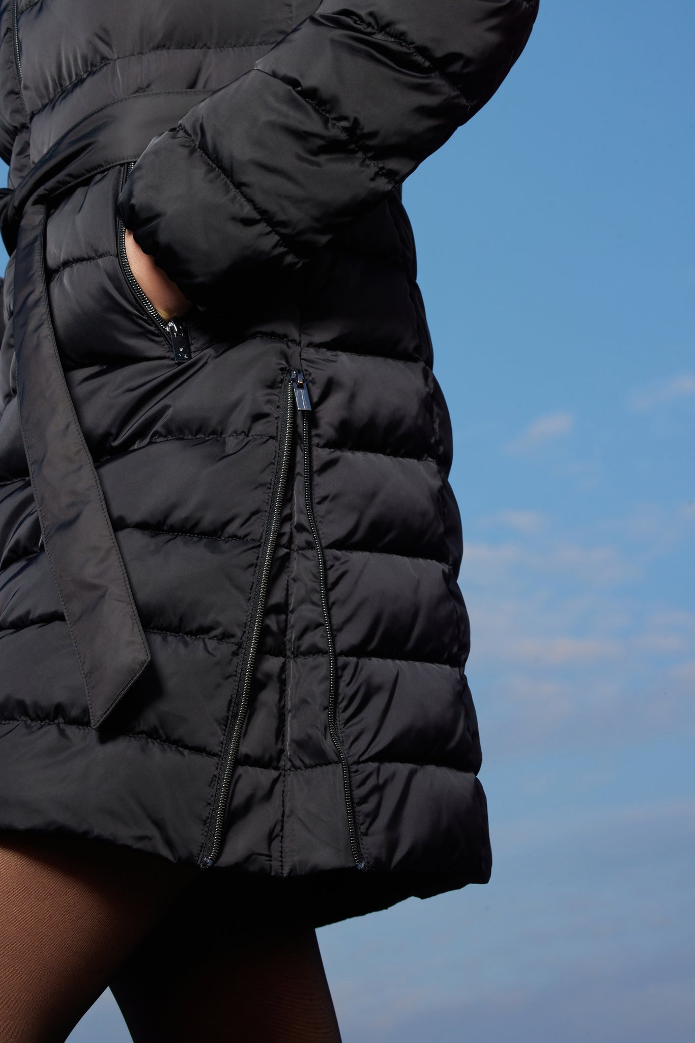 Women's coat NILDA black