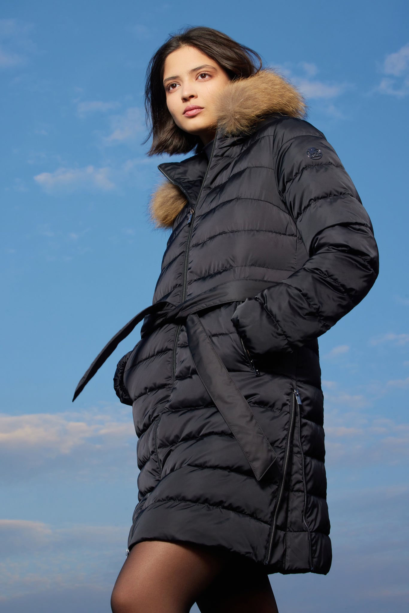 Women's coat NILDA black