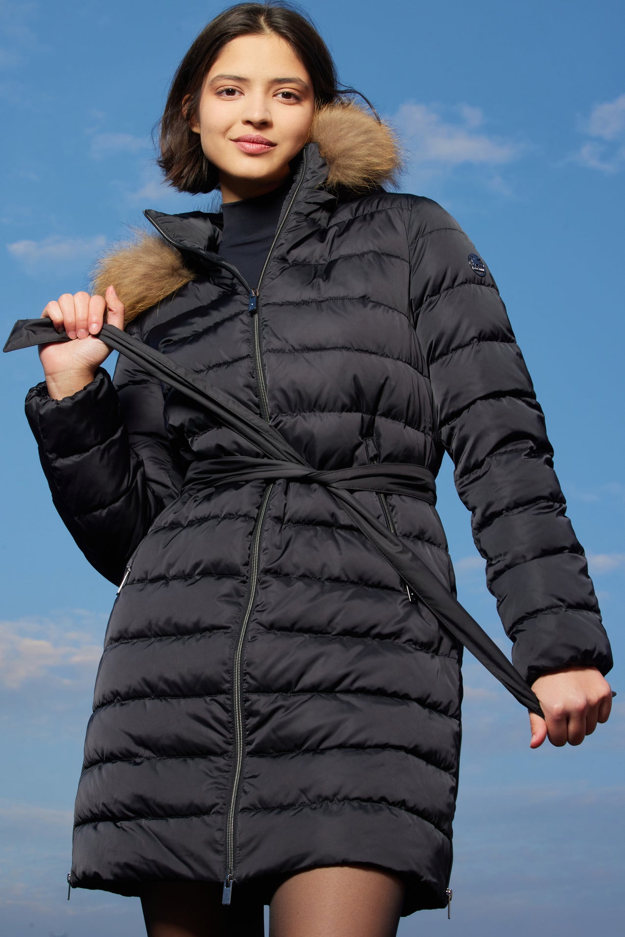 Women's coat NILDA black