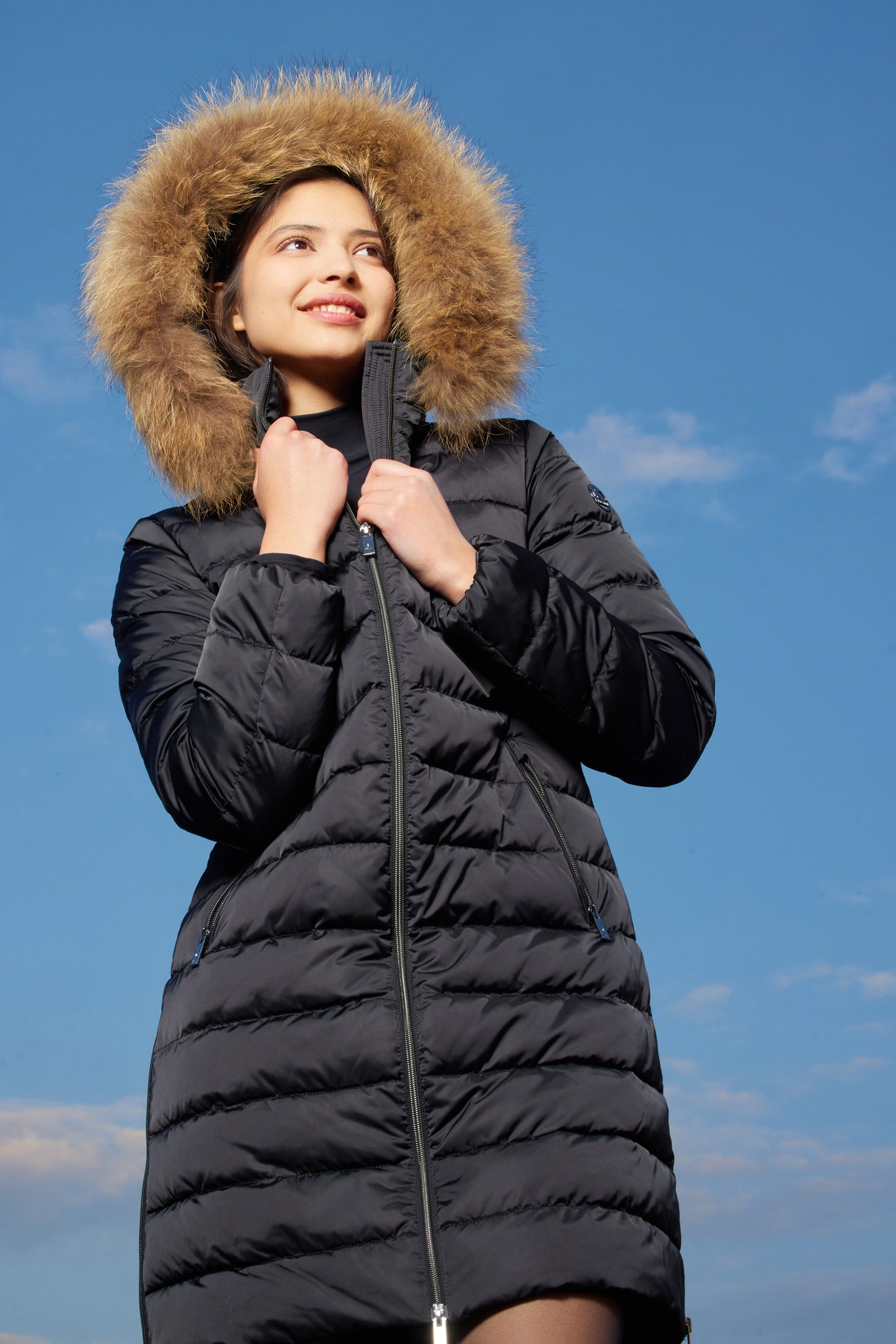 Women's coat NILDA black