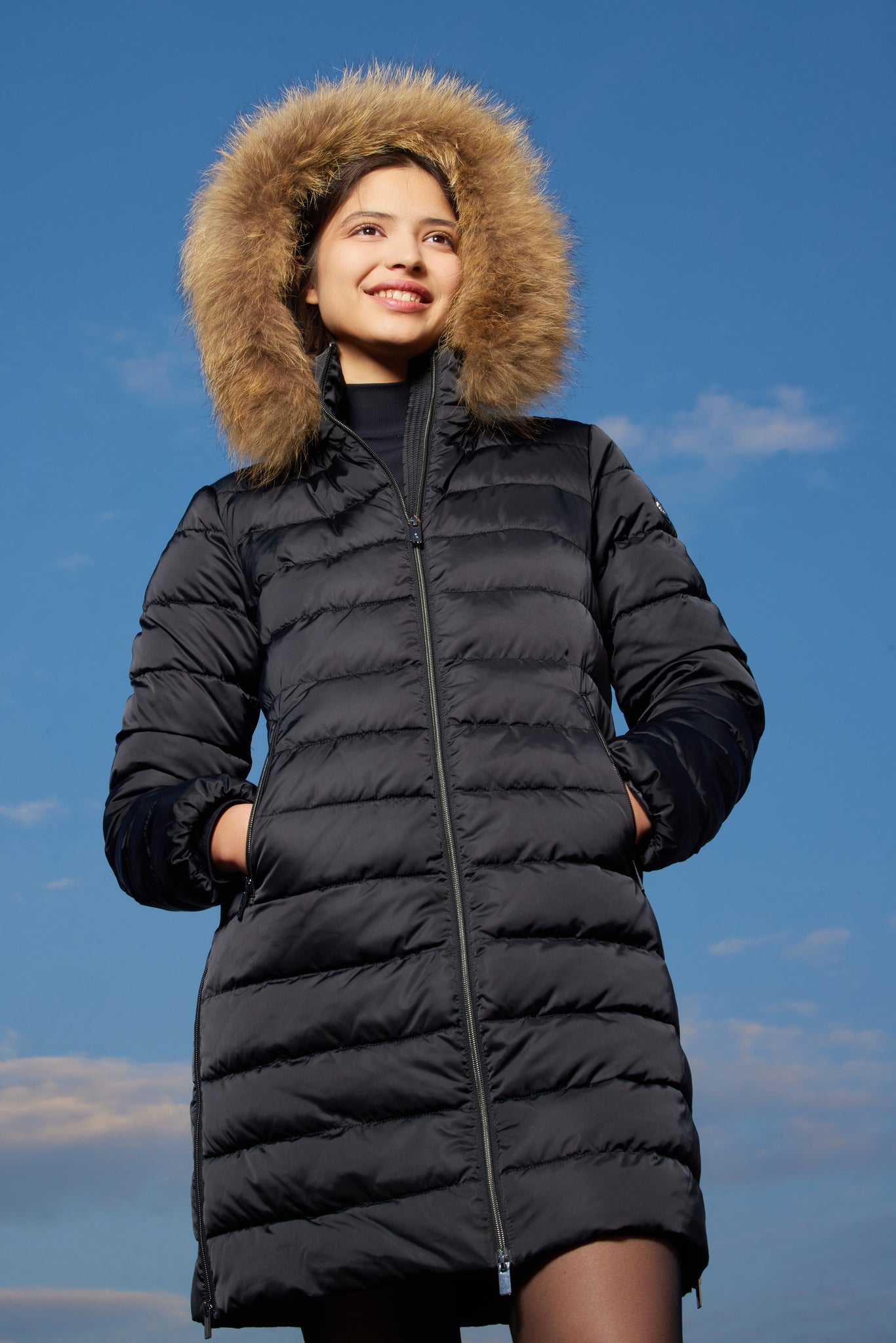 Women's coat NILDA black