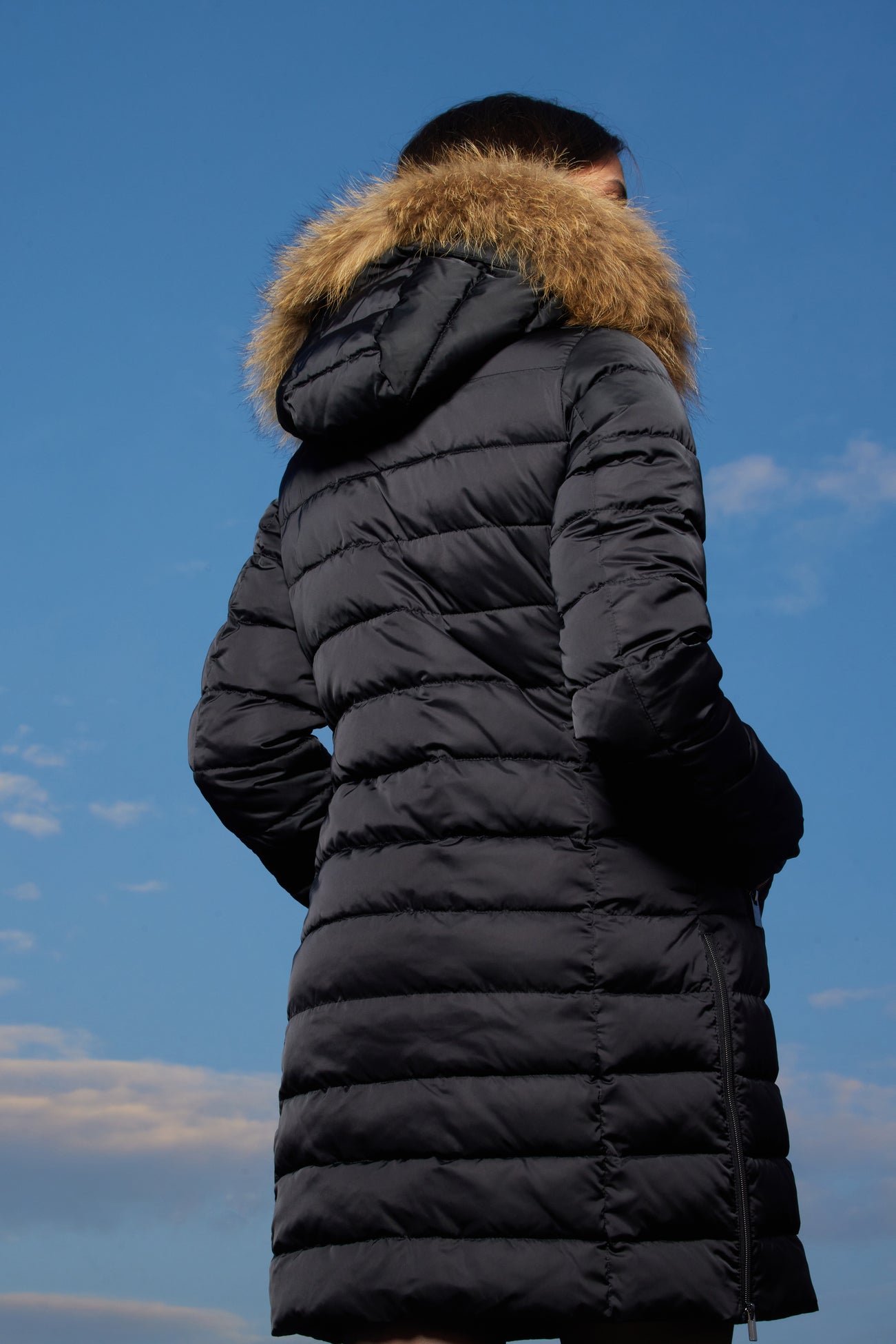 Women's coat NILDA black