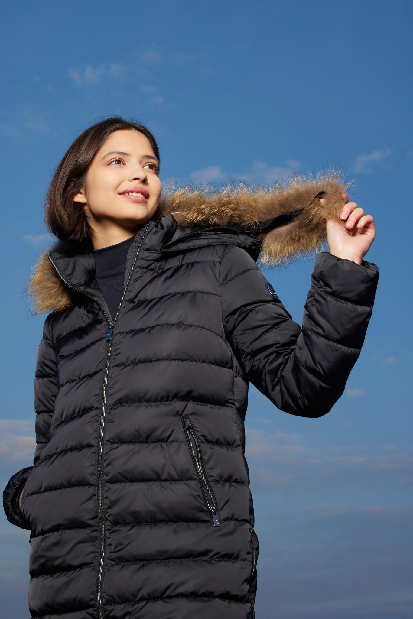 Women's coat NILDA black