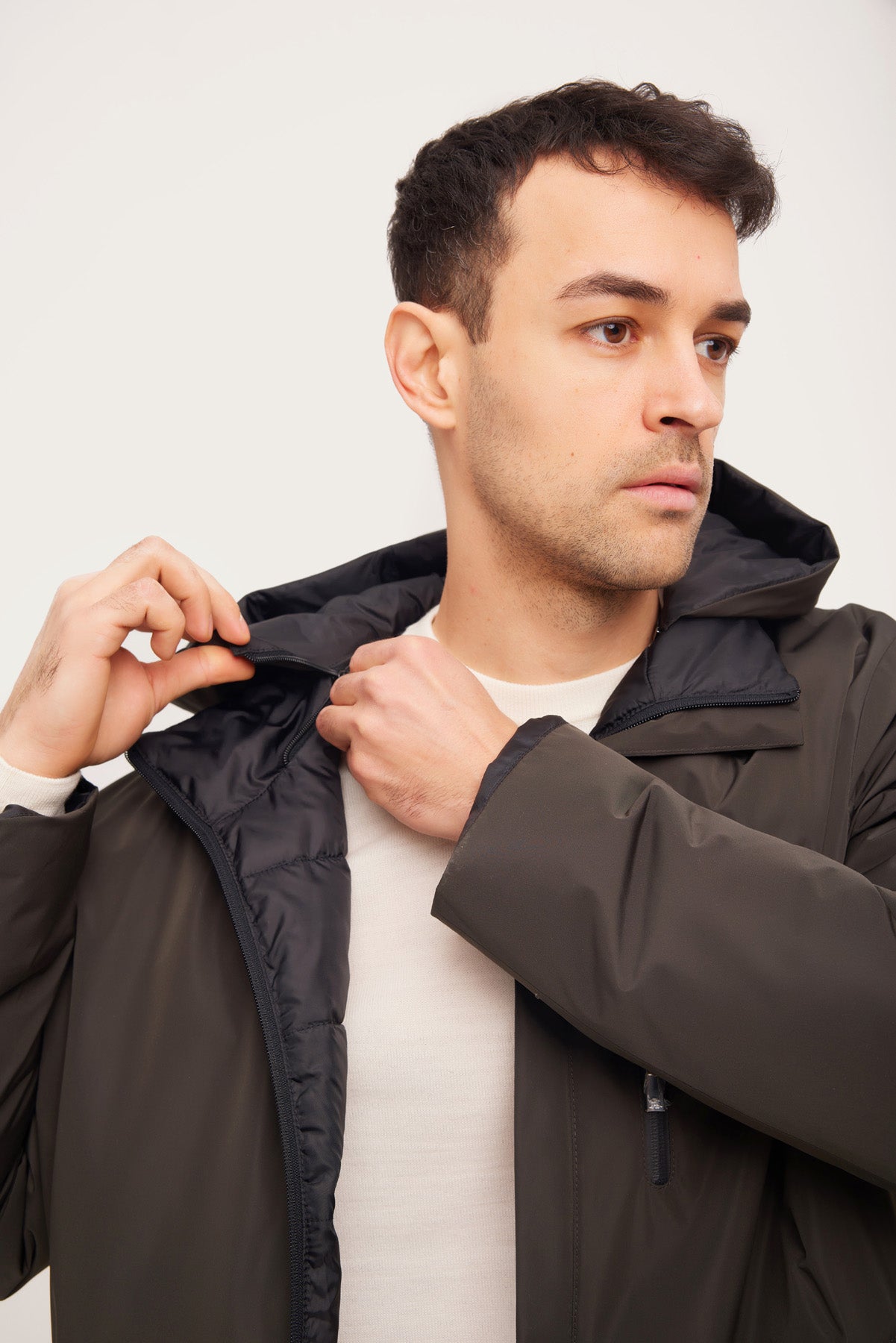 Geaca reversibiila LIVIO reverse khaki