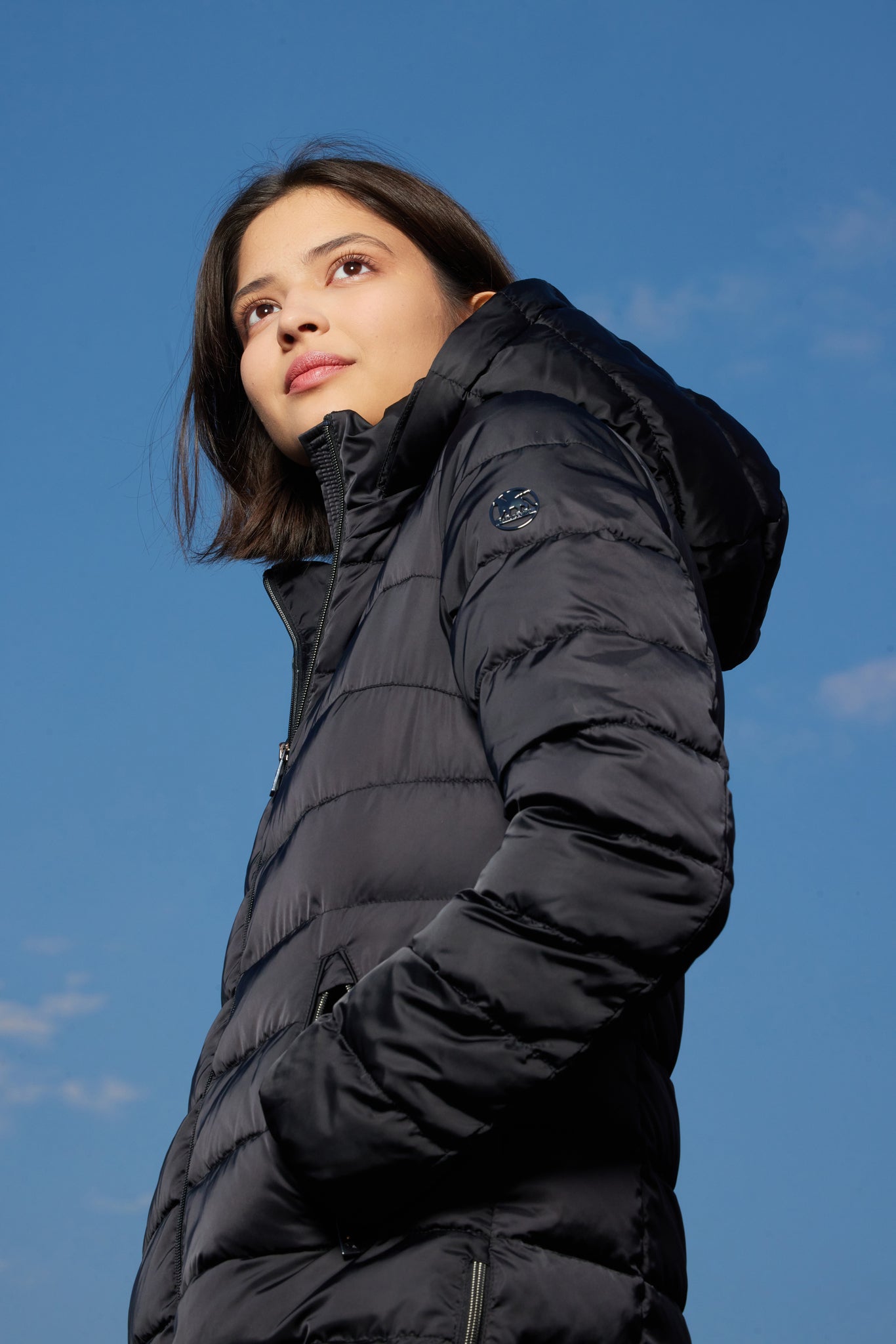 Women's coat NILDA black