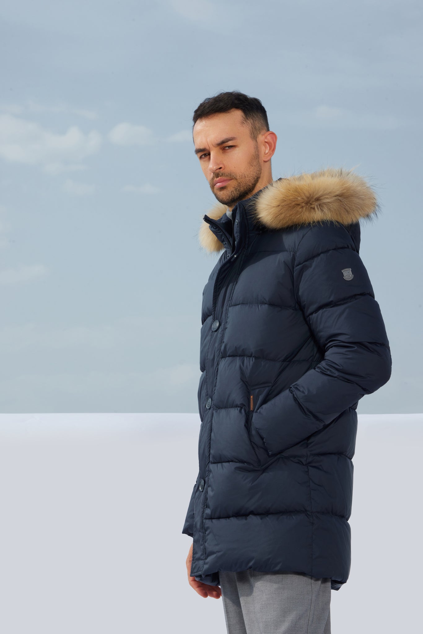 Geaca pentru barbati IGO dark navy