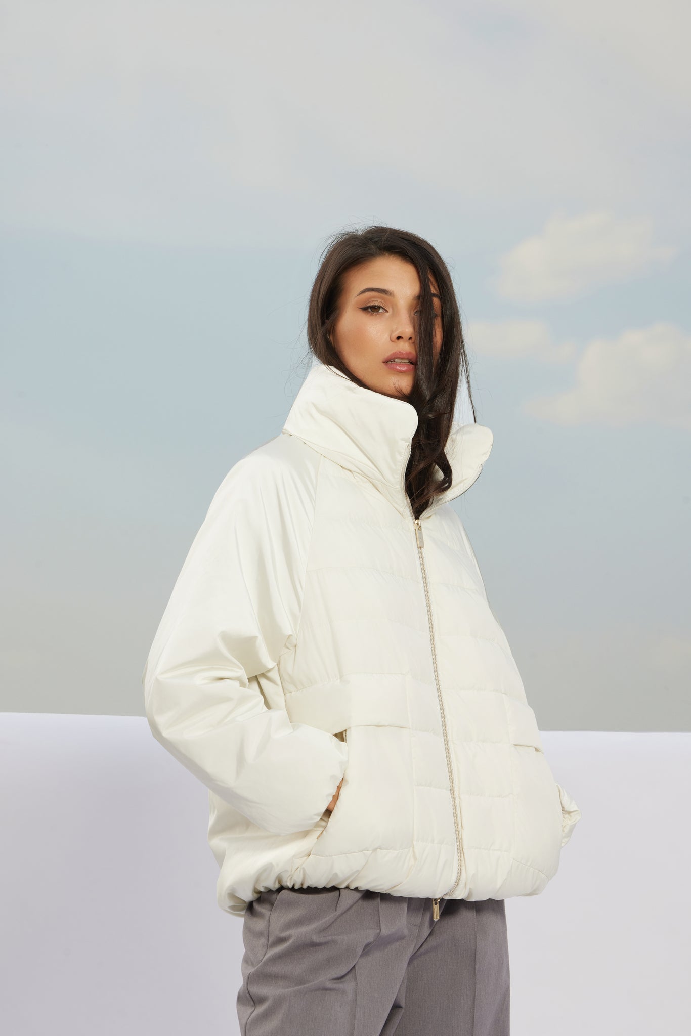 Geacă de damă SONA snow white