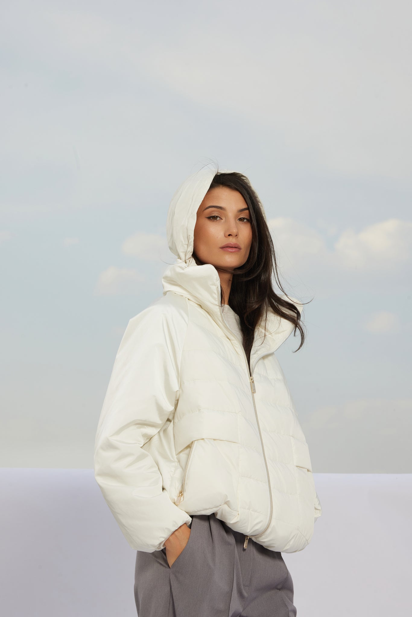 Geacă de damă SONA snow white