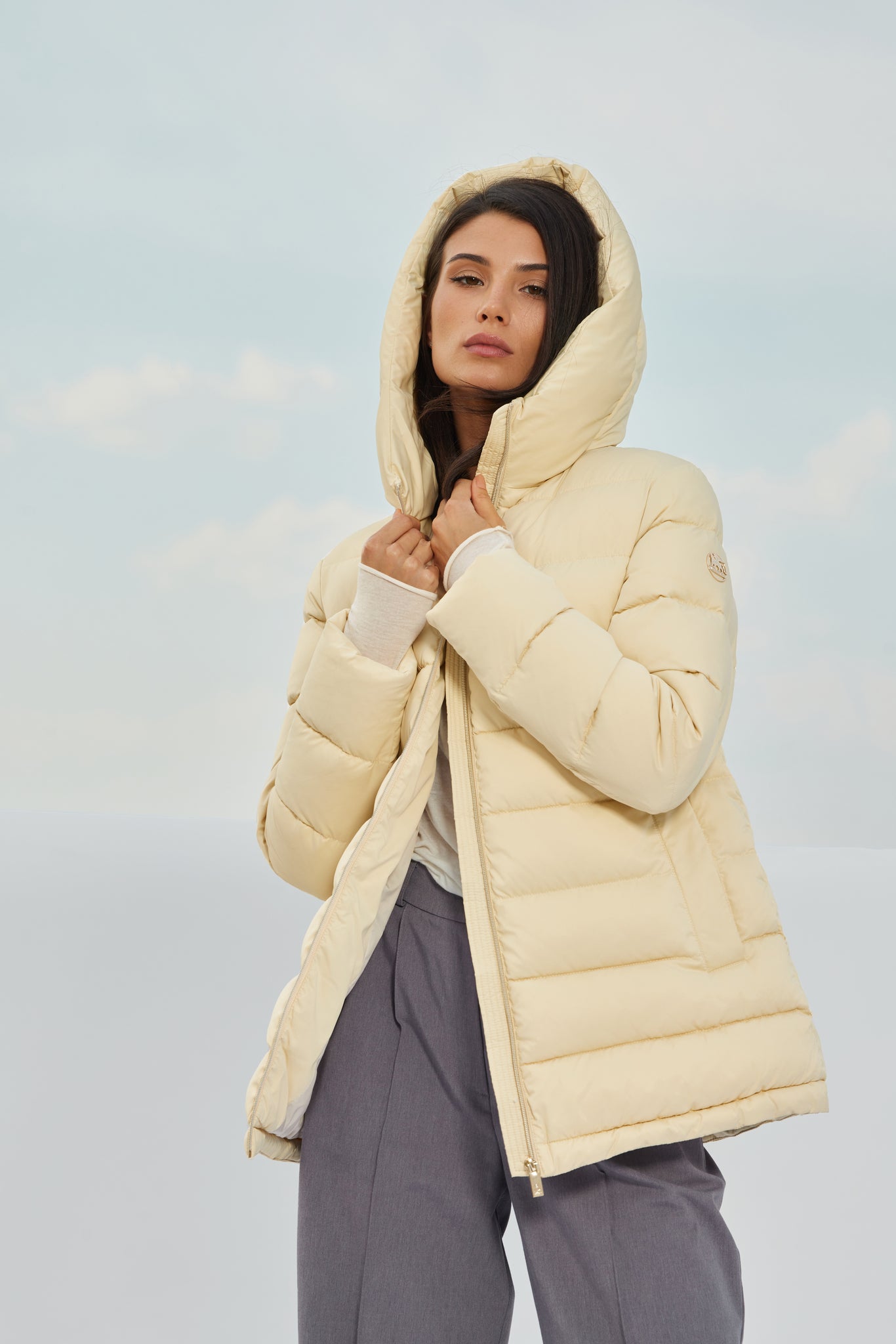 Geacă de Damă UNA bleached sand