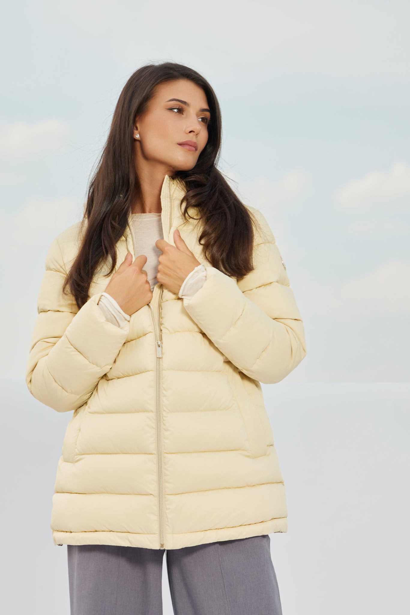 Geacă de Damă UNA bleached sand