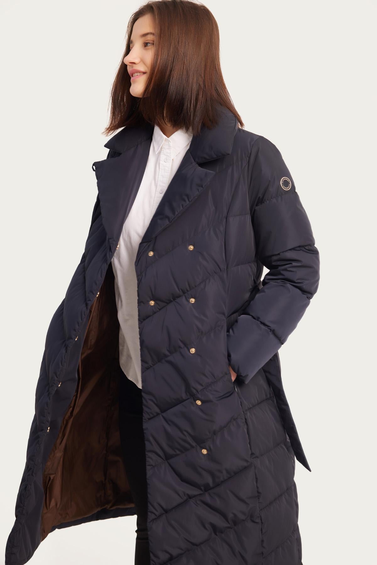 Palton de damă SONATA dark navy