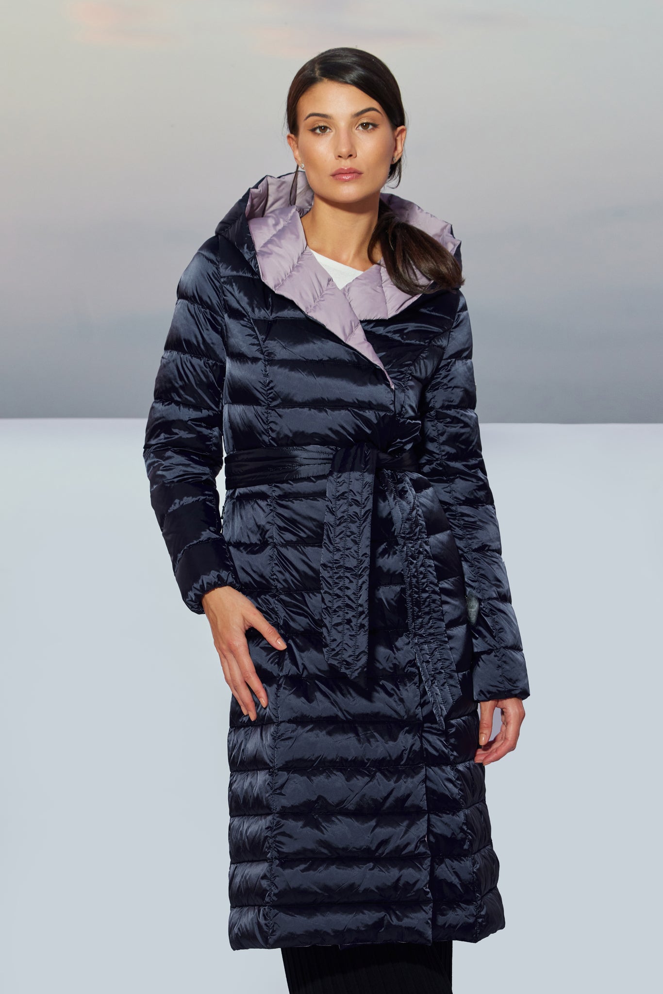 Palton de dama ROMINDA navy