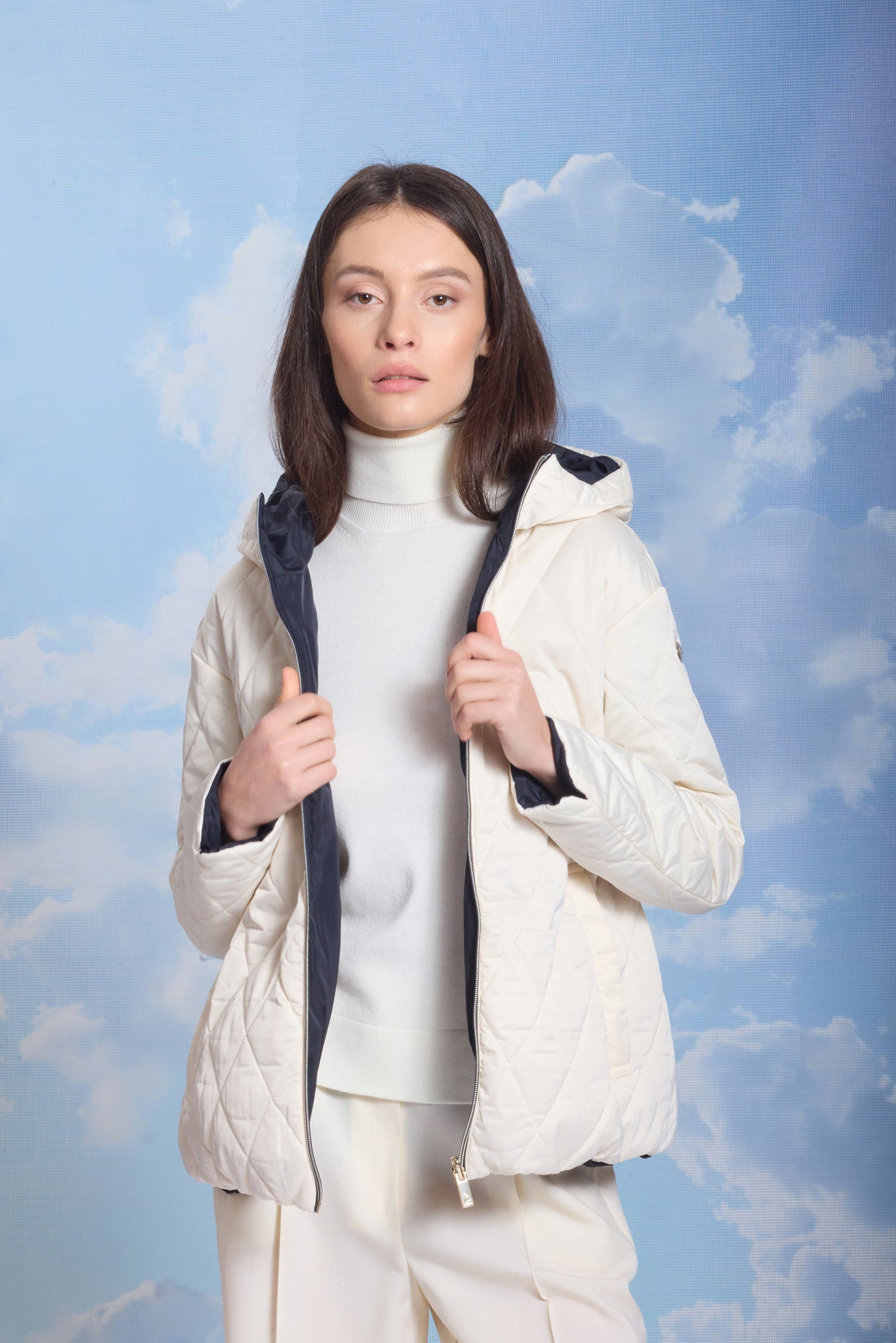 Geacă de damă LERA navy/reverse dew