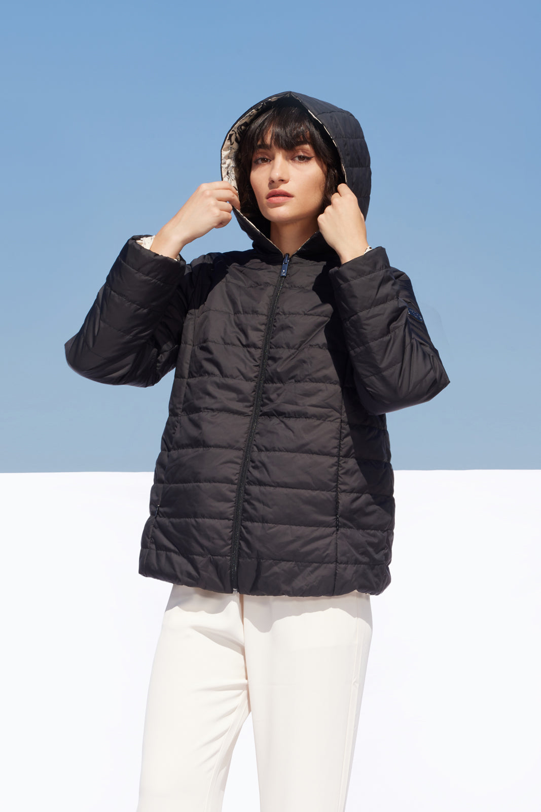 Geacă damă OBI – black / reverse print