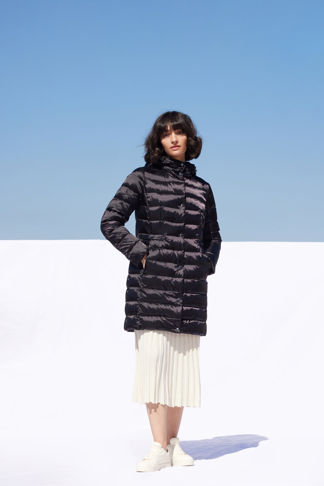 Palton de damă DL001 black