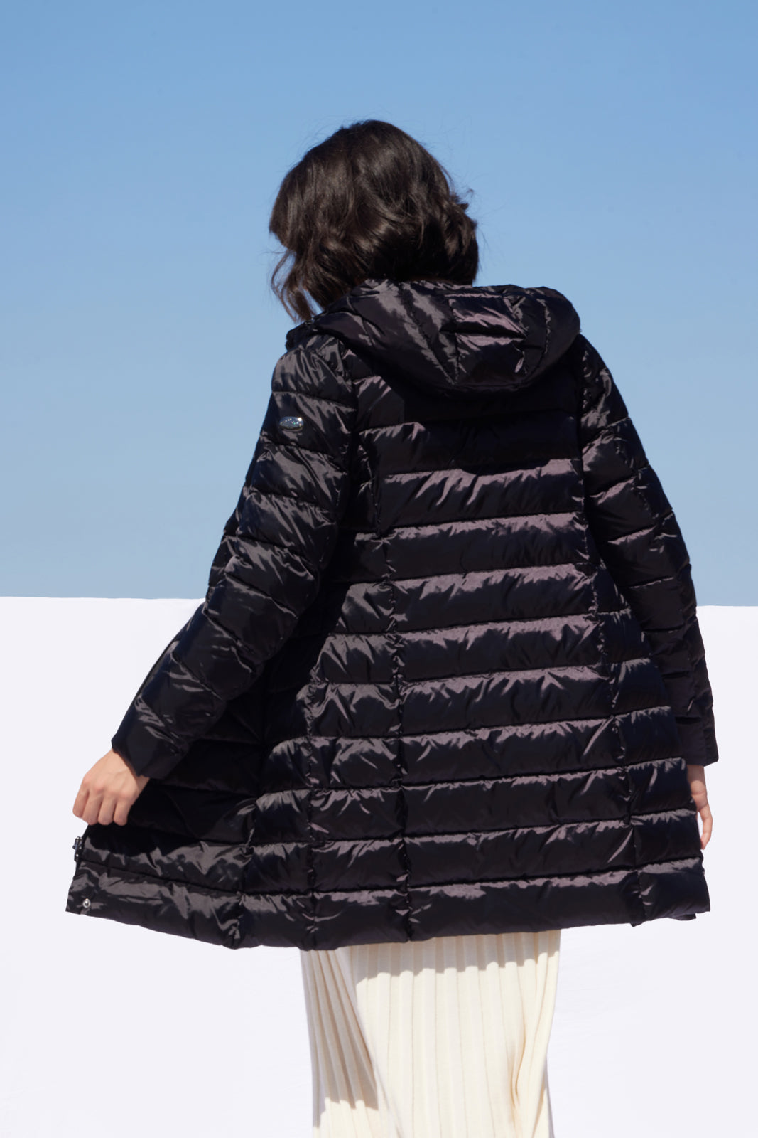 Palton de damă DL001 black