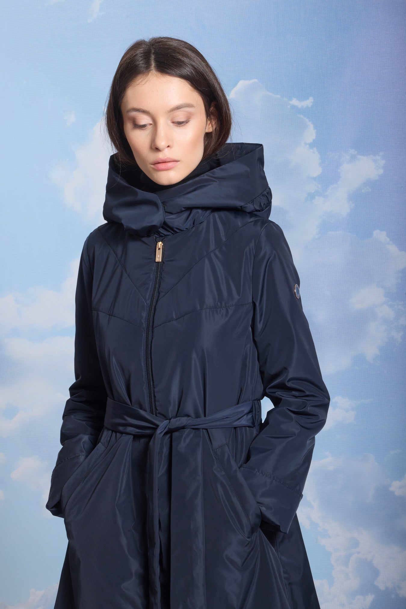 Palton de damă RADA navy