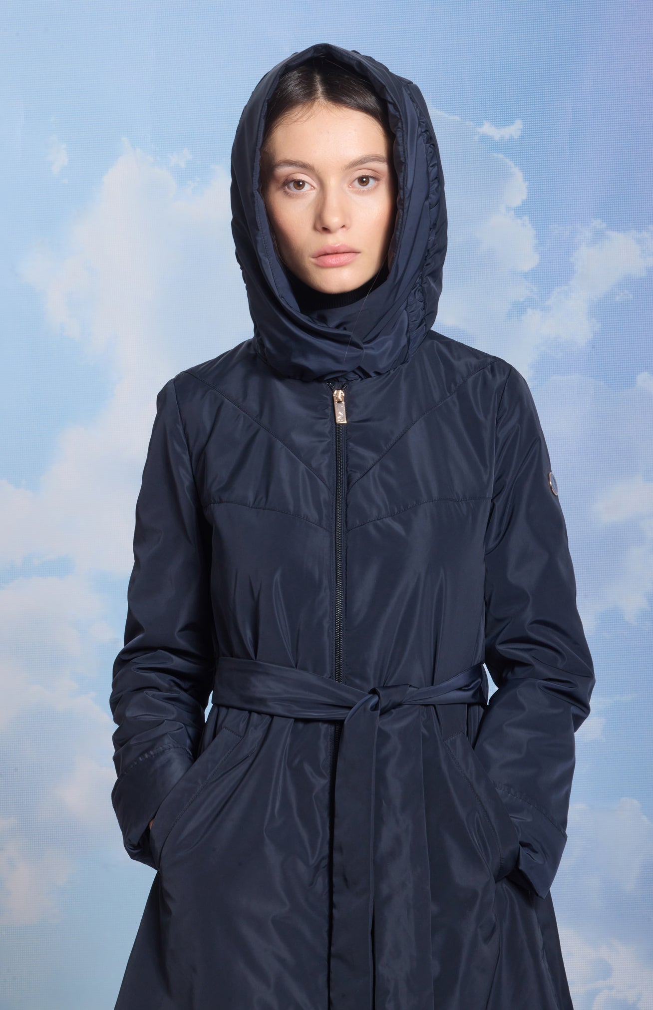 Palton de damă RADA navy