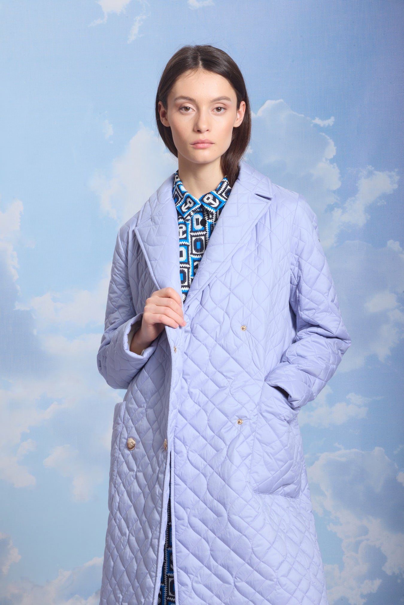 Palton de dame BLUE aleutian