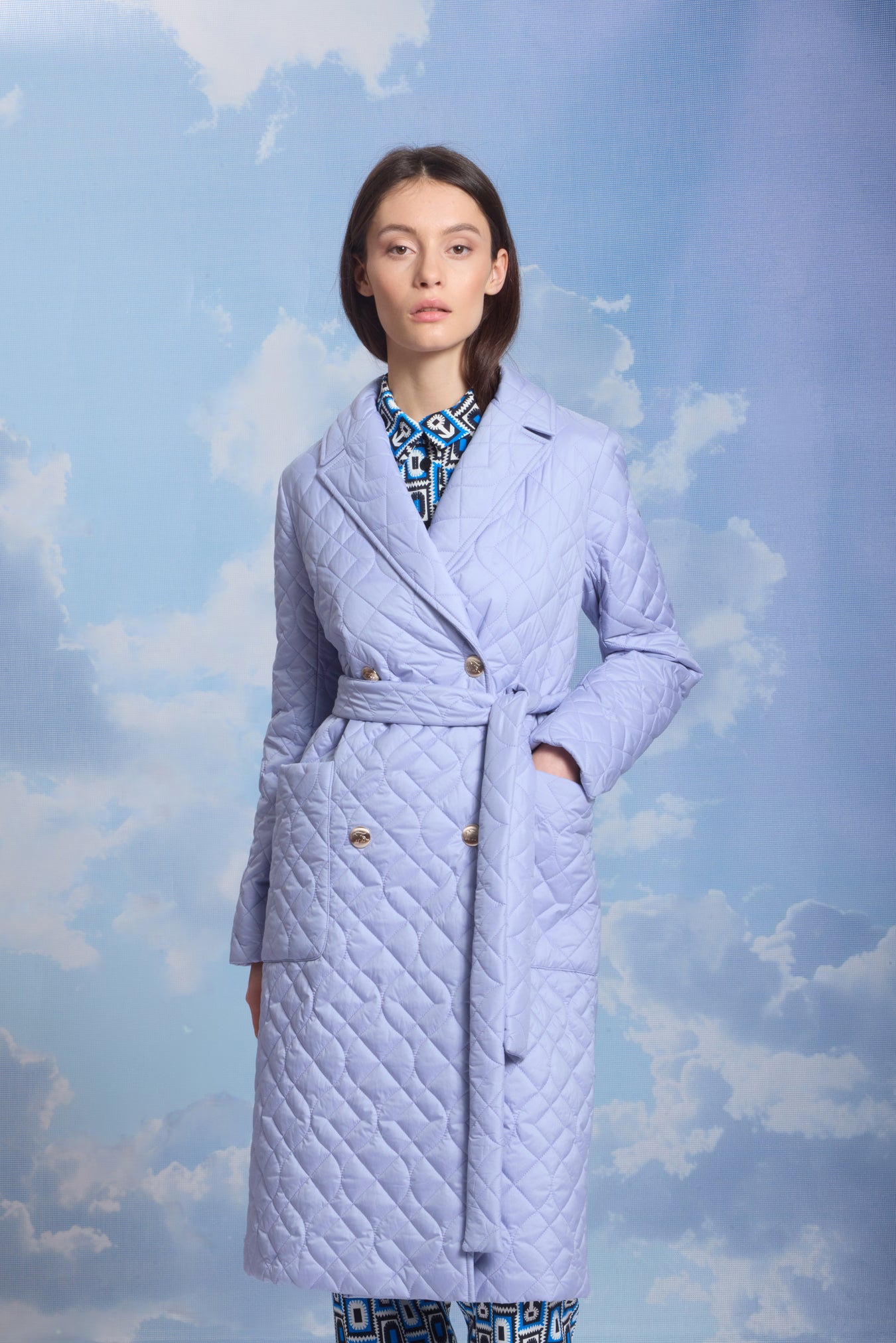 Palton de dame BLUE aleutian