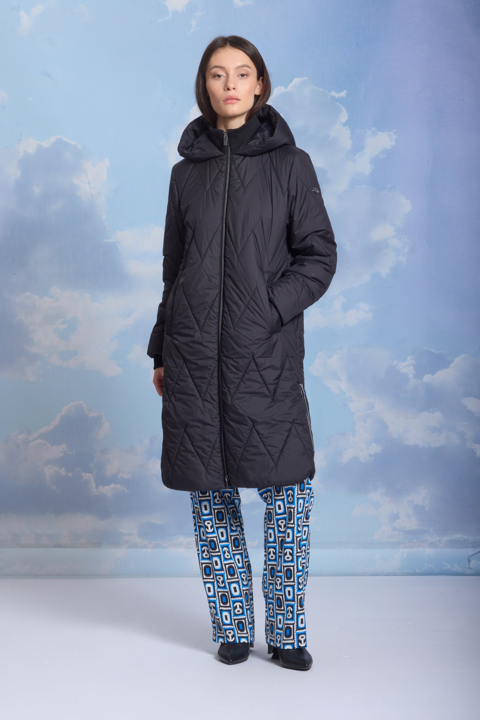 Palton de damă MALIA black