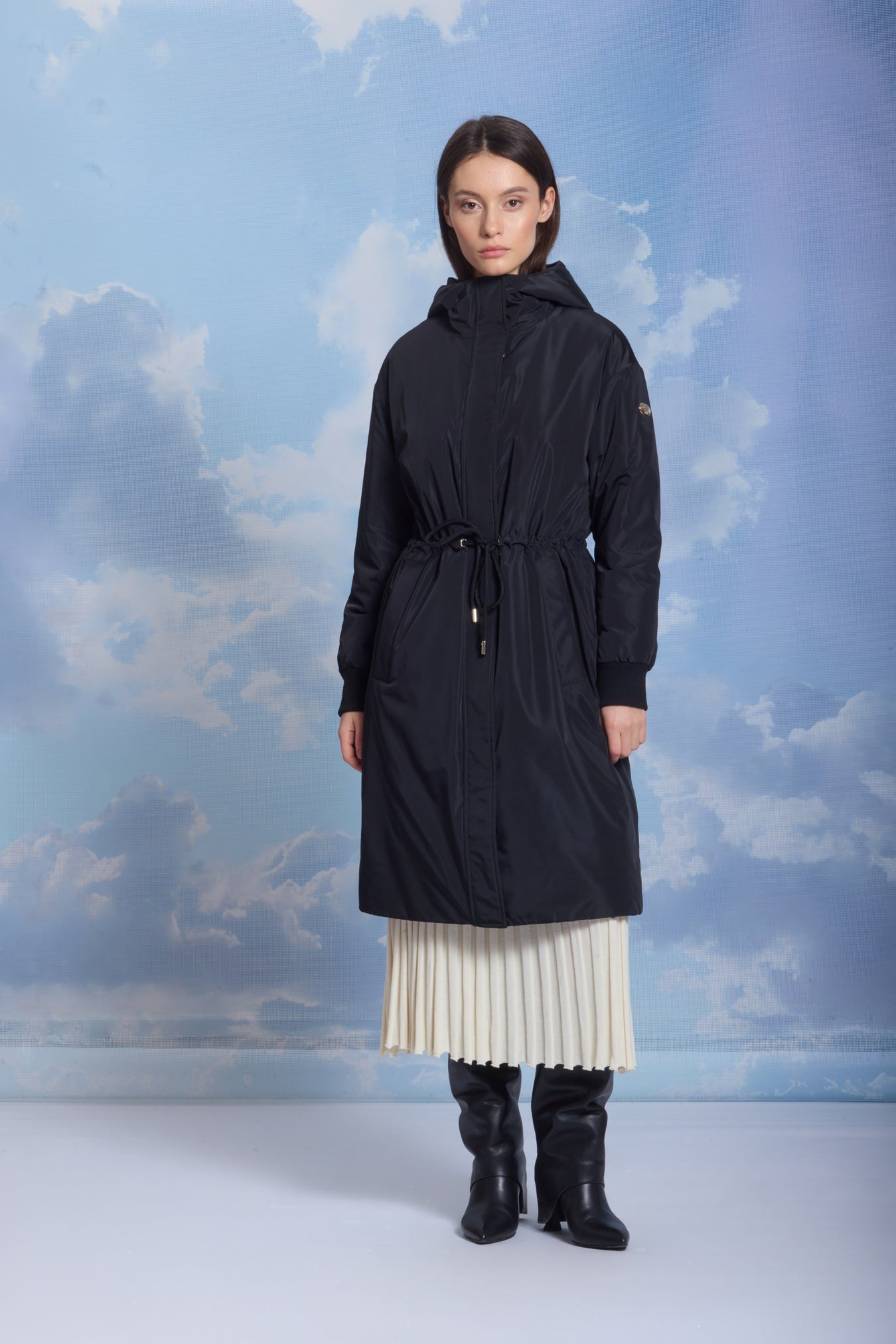 Palton de damă MAGDA black