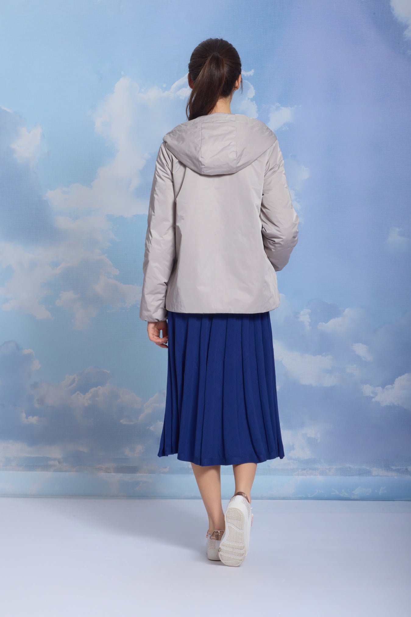 Geaca de dame AKVA dark navy/reverse stucco