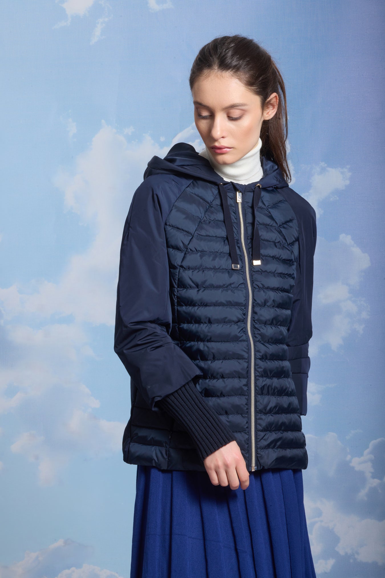 Geacă de damă MANGO navy