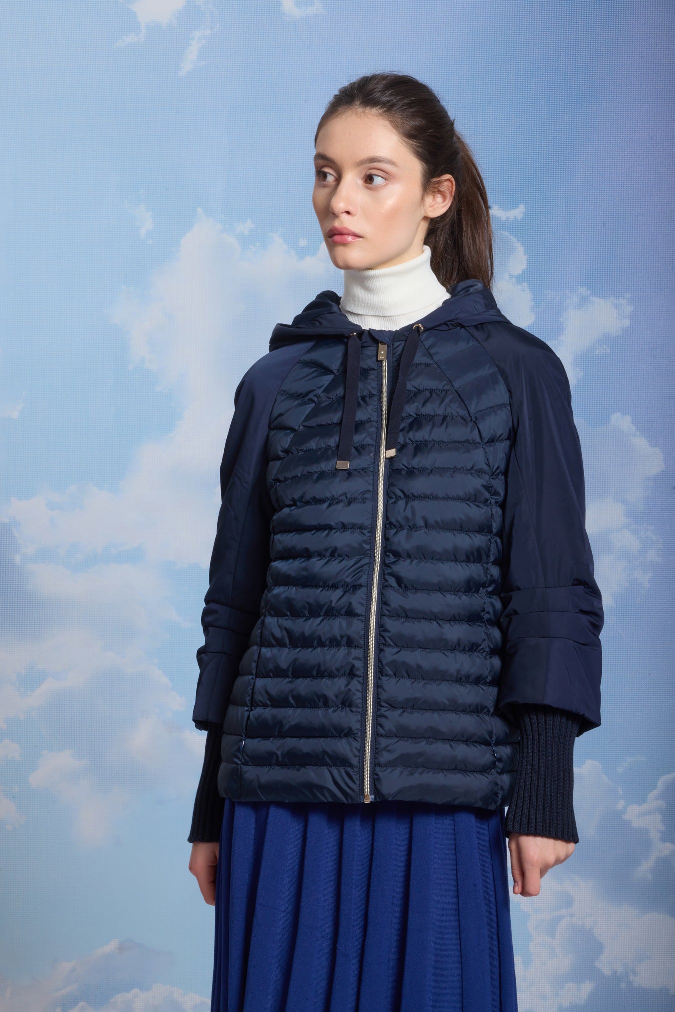 Geacă de damă MANGO navy
