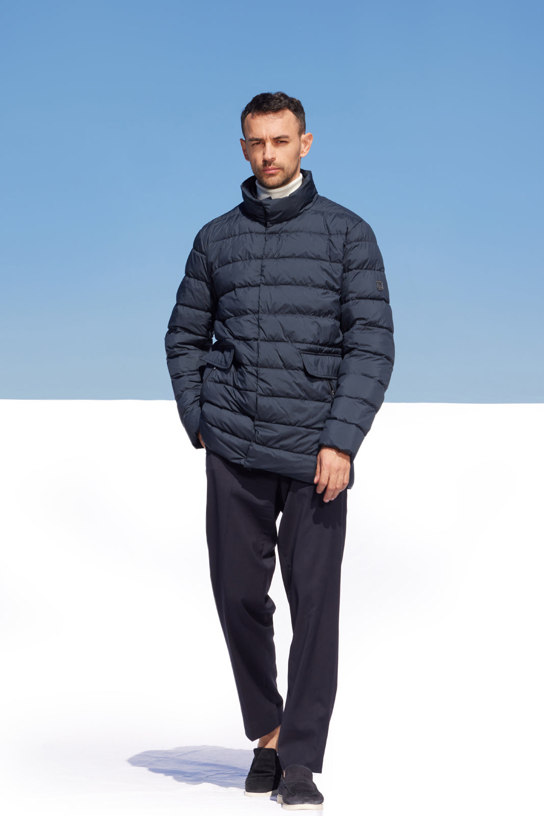 Geacă pentru bărbați ML003-14 F dark navy